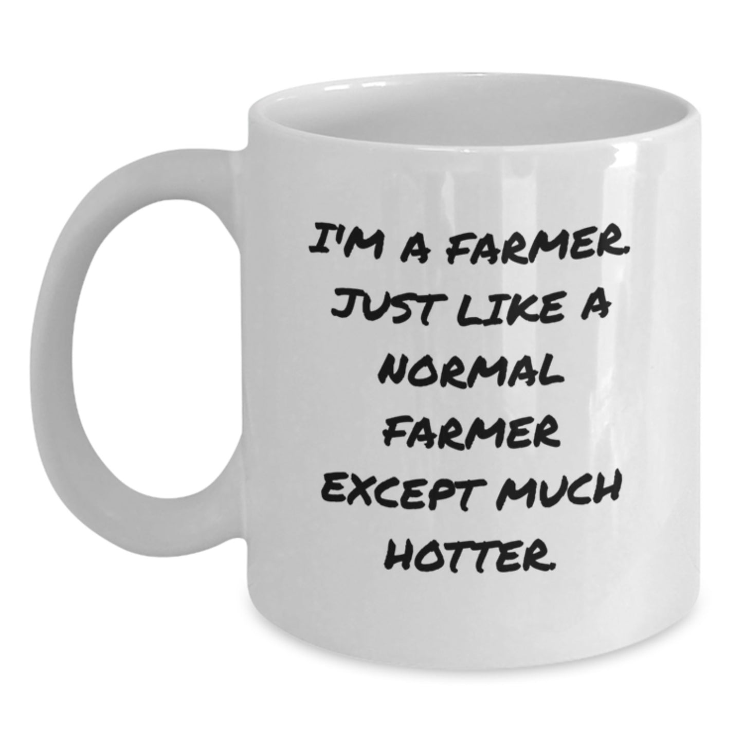 Funny Farmer Gifts, Unique White Coffee Mug, I'm A Farmer - Gifts from Men to Friends on Mother's Day - Main