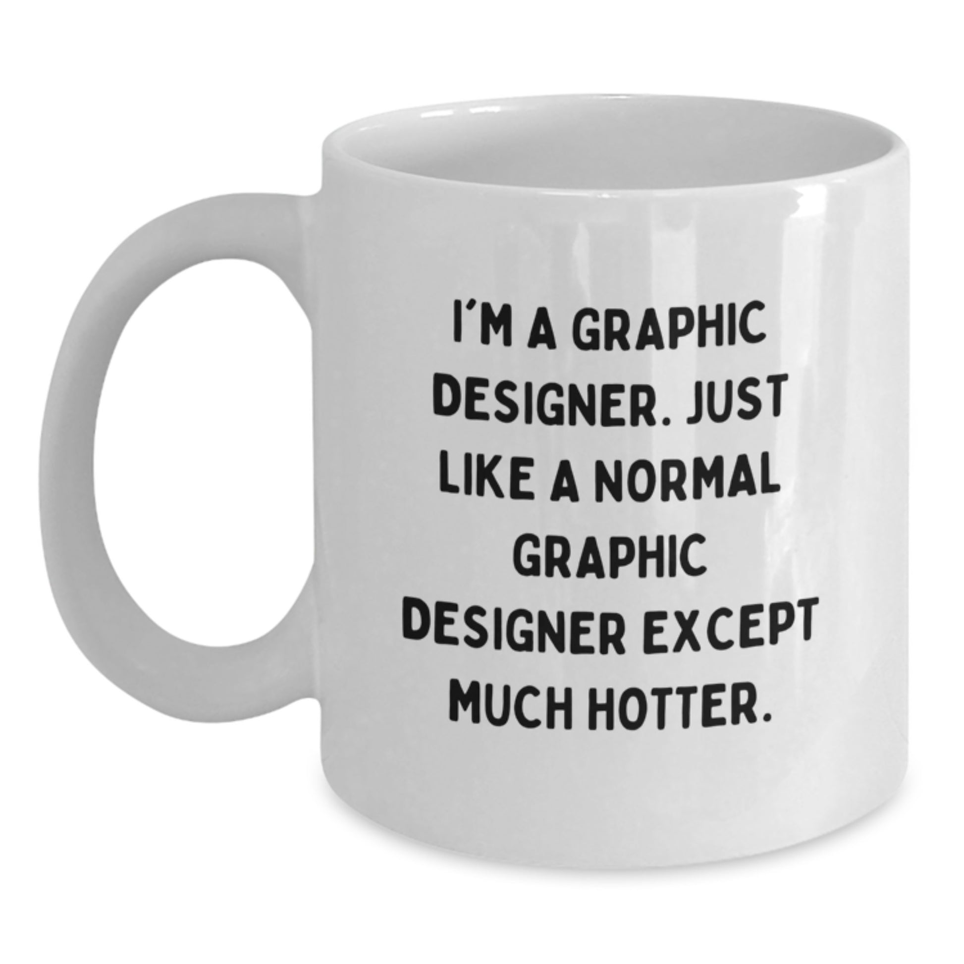 Funny Graphic Designer Gifts from Men, Graphic Designer White Coffee Mugs for Mother's Day Unique - Main