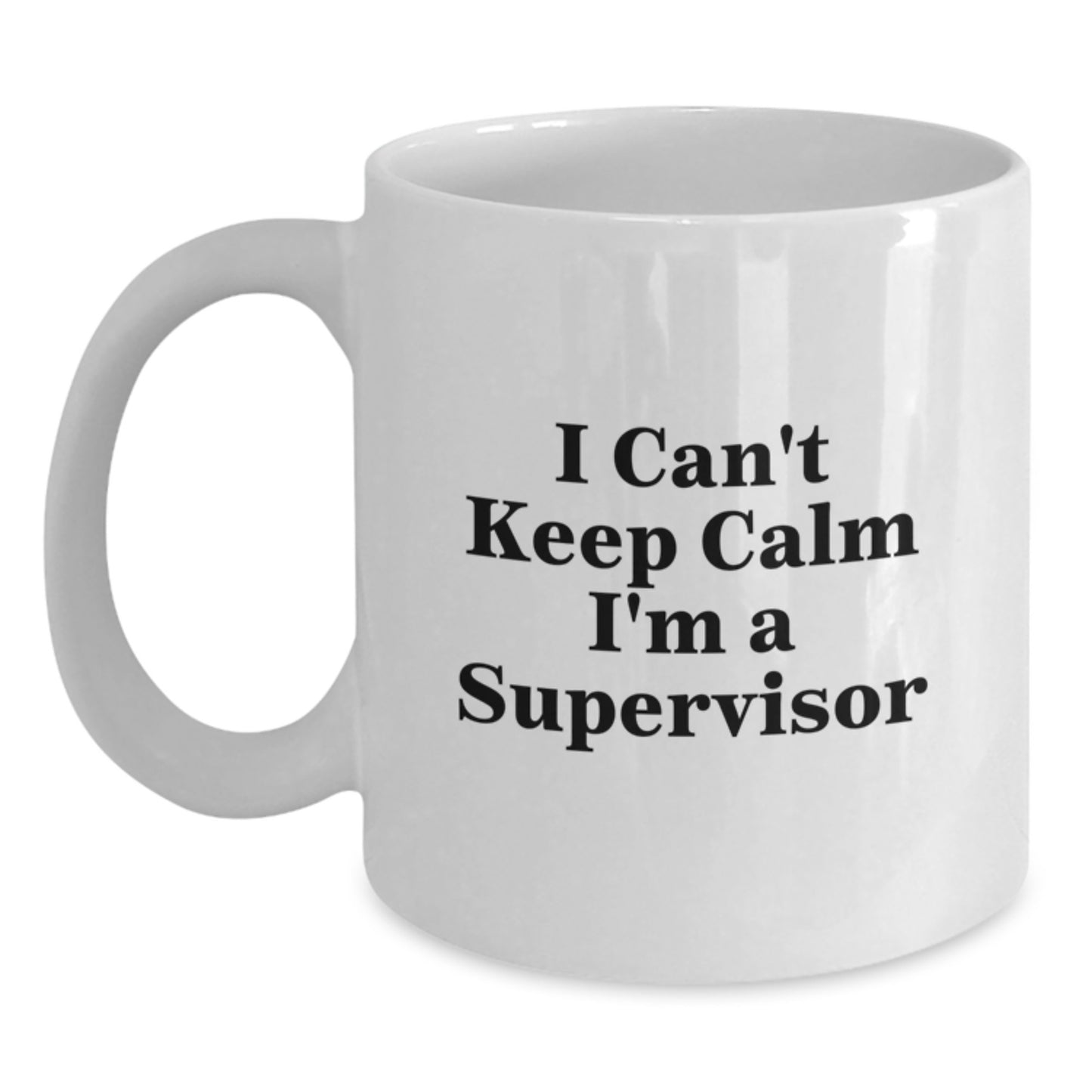 Funny Supervisor White Coffee Mugs Gifts from Friends for Men on Christmas Unique - Main
