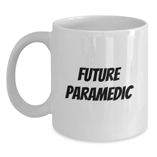 Funny Quote for Future Rescue Worker Gifts, White Coffee Mug, Rescue Worker Unique Christmas Unique Gifts from Friends to Rescue Worker - Main