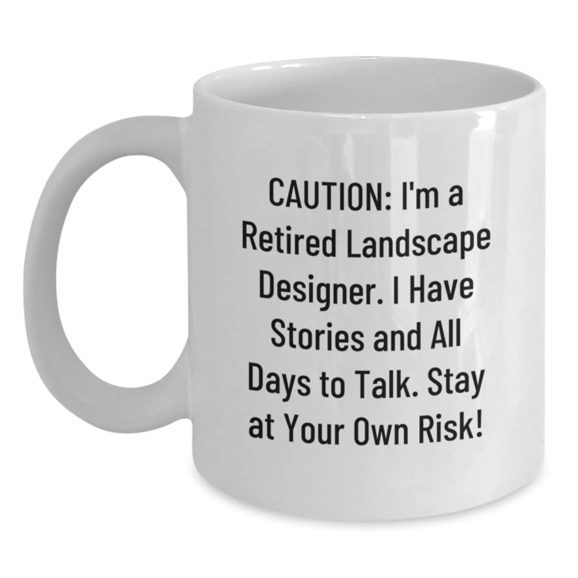 Funny Landscape Designer Gifts from Friends, Unique White Coffee Mugs for Landscape Designer, Christmas Unique Gifts, Gifts from Friends for Landscape Designer - Main