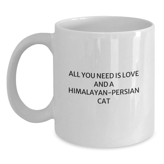 Share Love for Himalayan-Persian Cats, Funny Coffee Mugs Gifts from Friends for Family, Unique Christmas Memorable Presents - Main