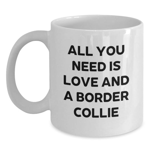Funny Border Collie Dog Lover Gifts from Friends for Christmas Unique - Main