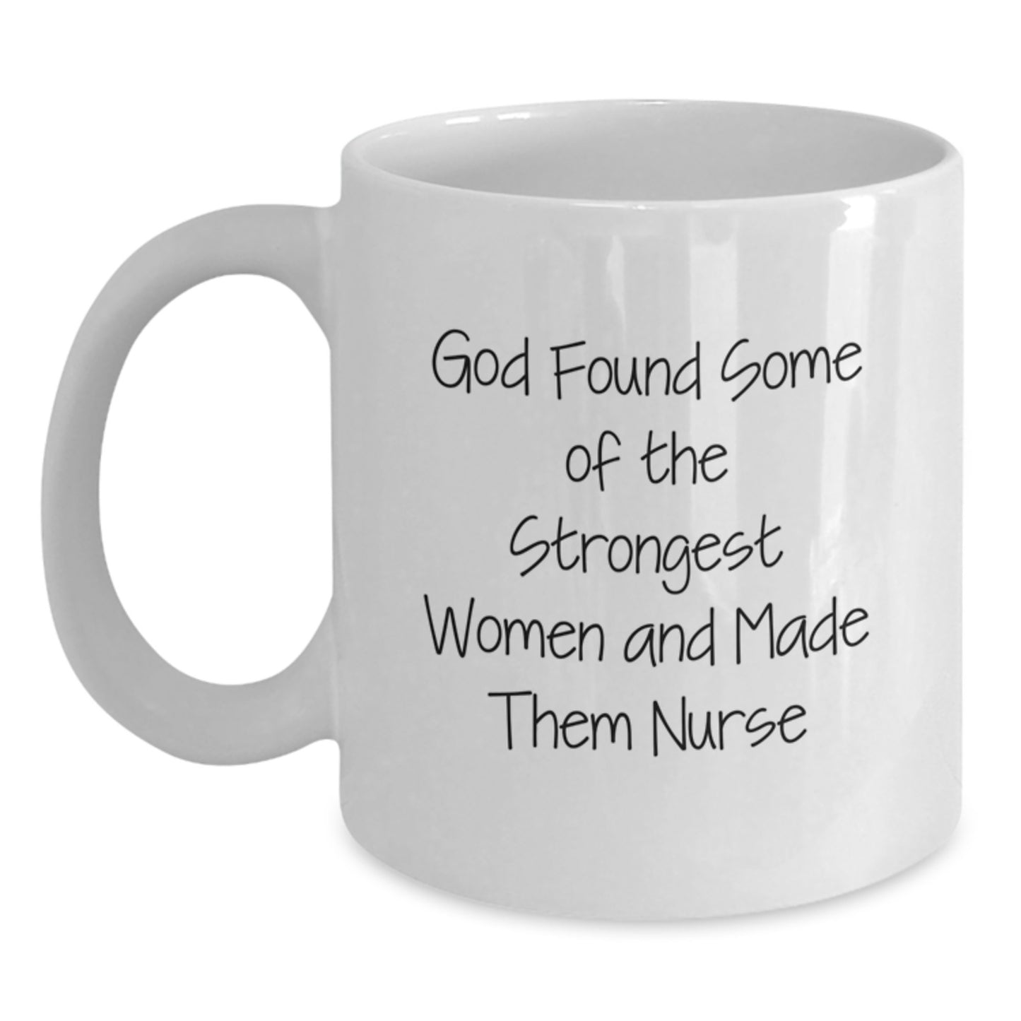 Nurse Appreciation Gifts from Men to Women - Funny White Coffee Mug - Christmas Unique Gifts for Nurses - Main