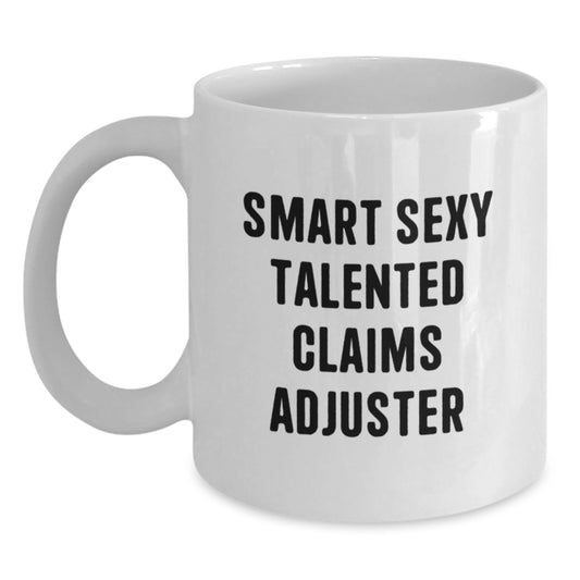 Claims Adjuster Humor Funny Gifts from Friends and Family Christmas Unique Mugs for Men and Women - Main