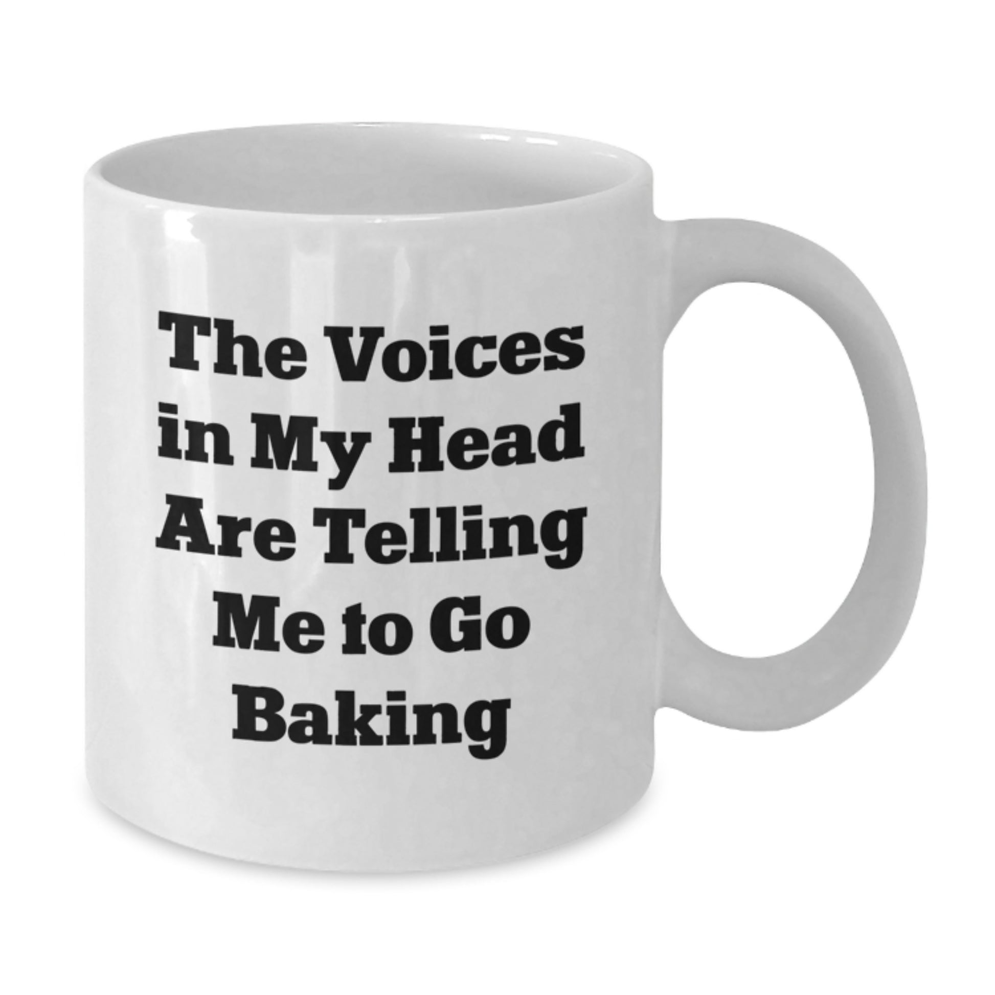 Funny Baking Mug Gifts from Friends, Family, or Coworkers, White Coffee Mug for Christmas Unique Presents - Additional