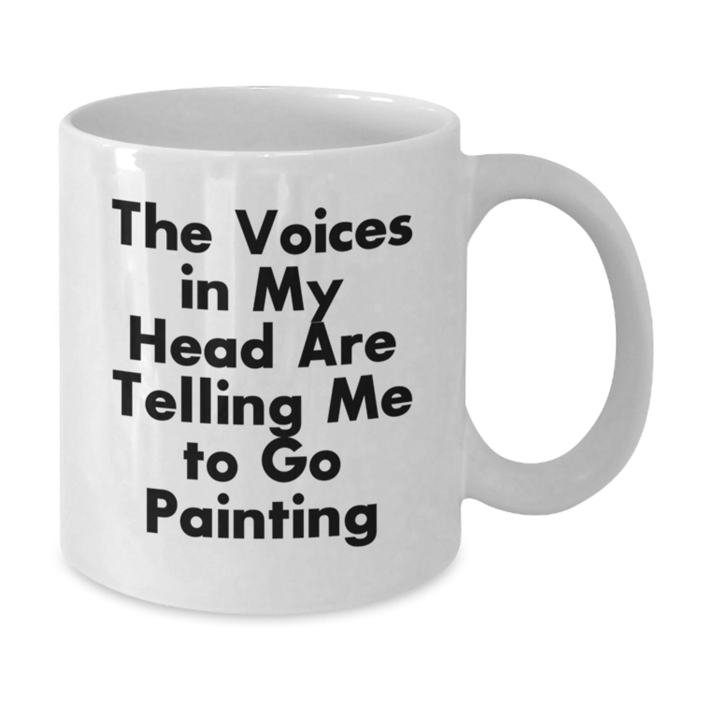 Funny Painting Inspired White Coffee Mugs Gifts from Friends for Painting Enthusiasts Christmas Unique Gifts - Additional