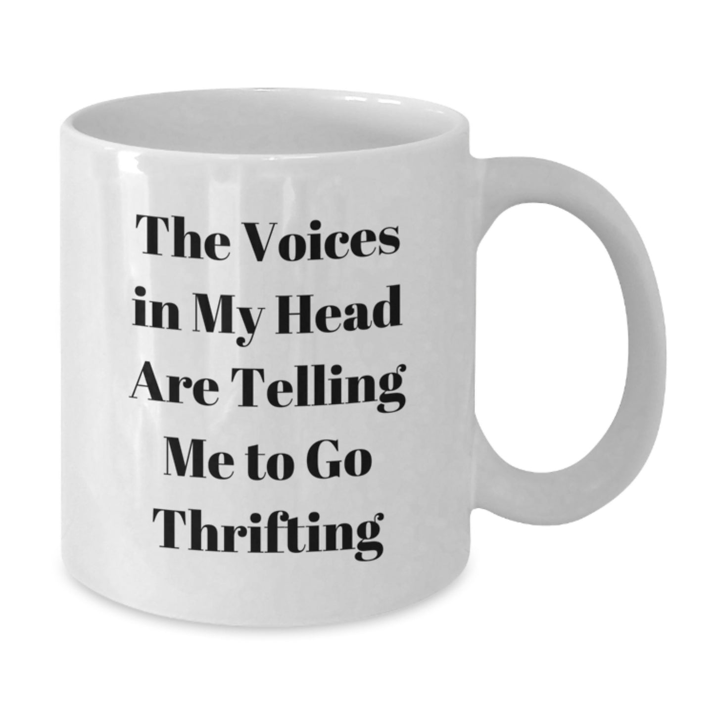 Funny Thrifting White Coffee Mug Gifts from Friends for Thrifting Enthusiasts on Christmas - Additional