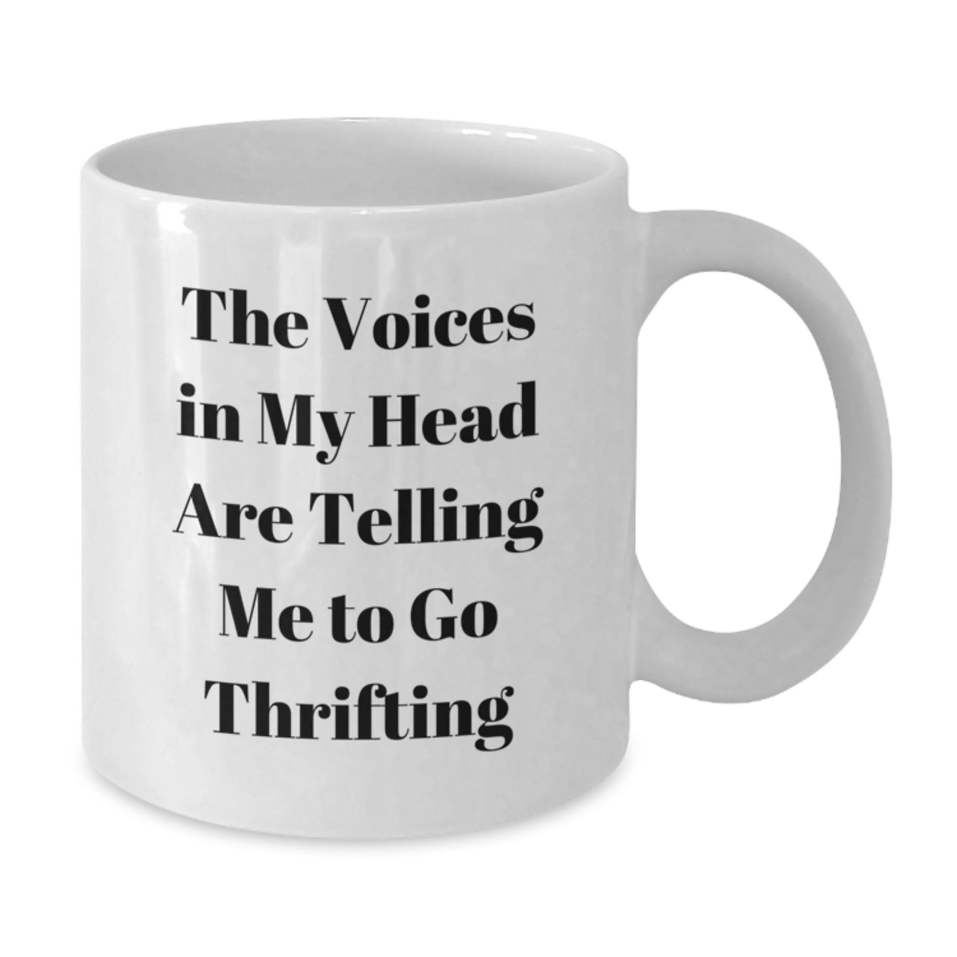 Funny Thrifting White Coffee Mug Gifts from Friends for Thrifting Enthusiasts on Christmas - Additional
