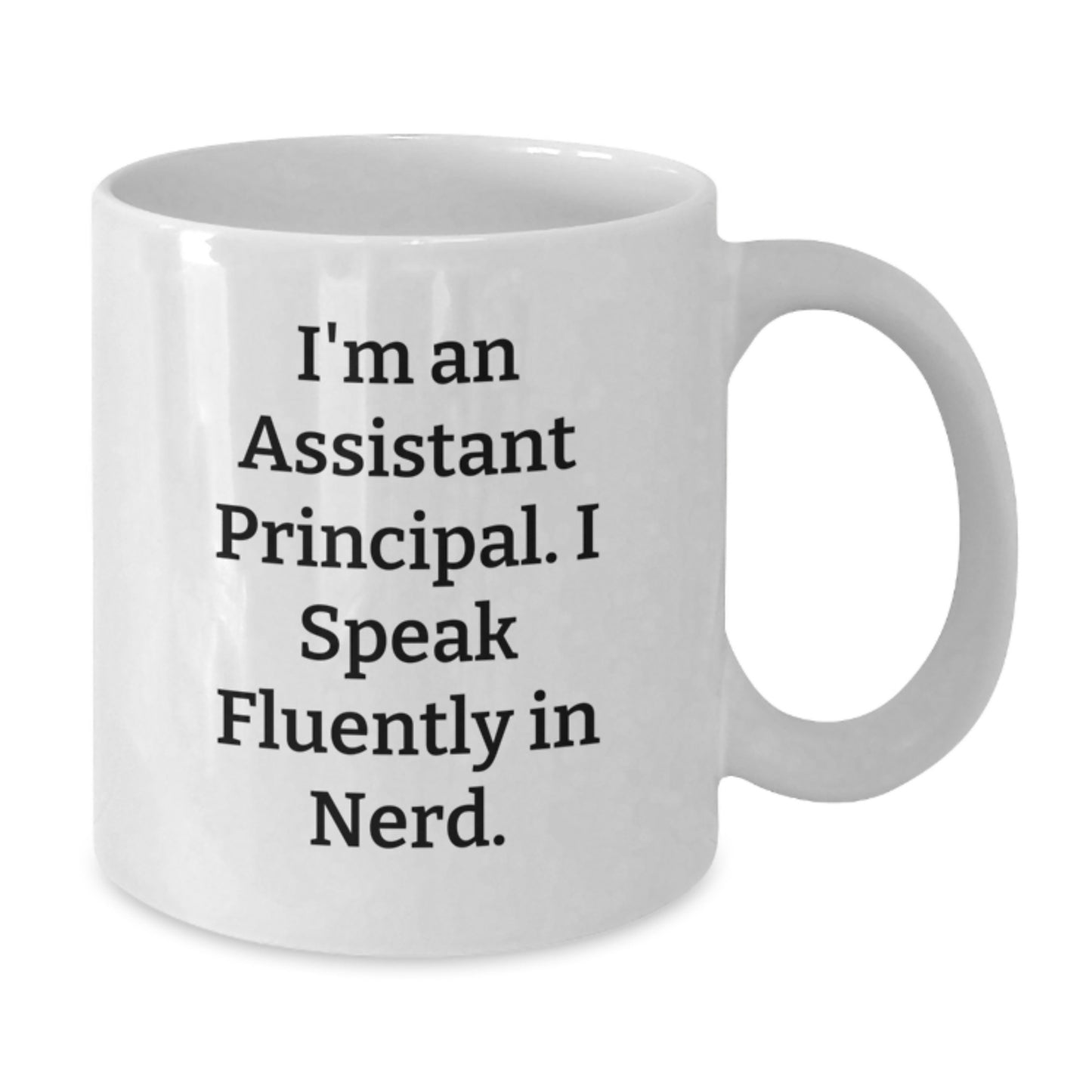 Funny Assistant Principal White Coffee Mug Gifts for Men from Family, Unique Christmas Unique Gifts for Assistant Principal Office - Additional