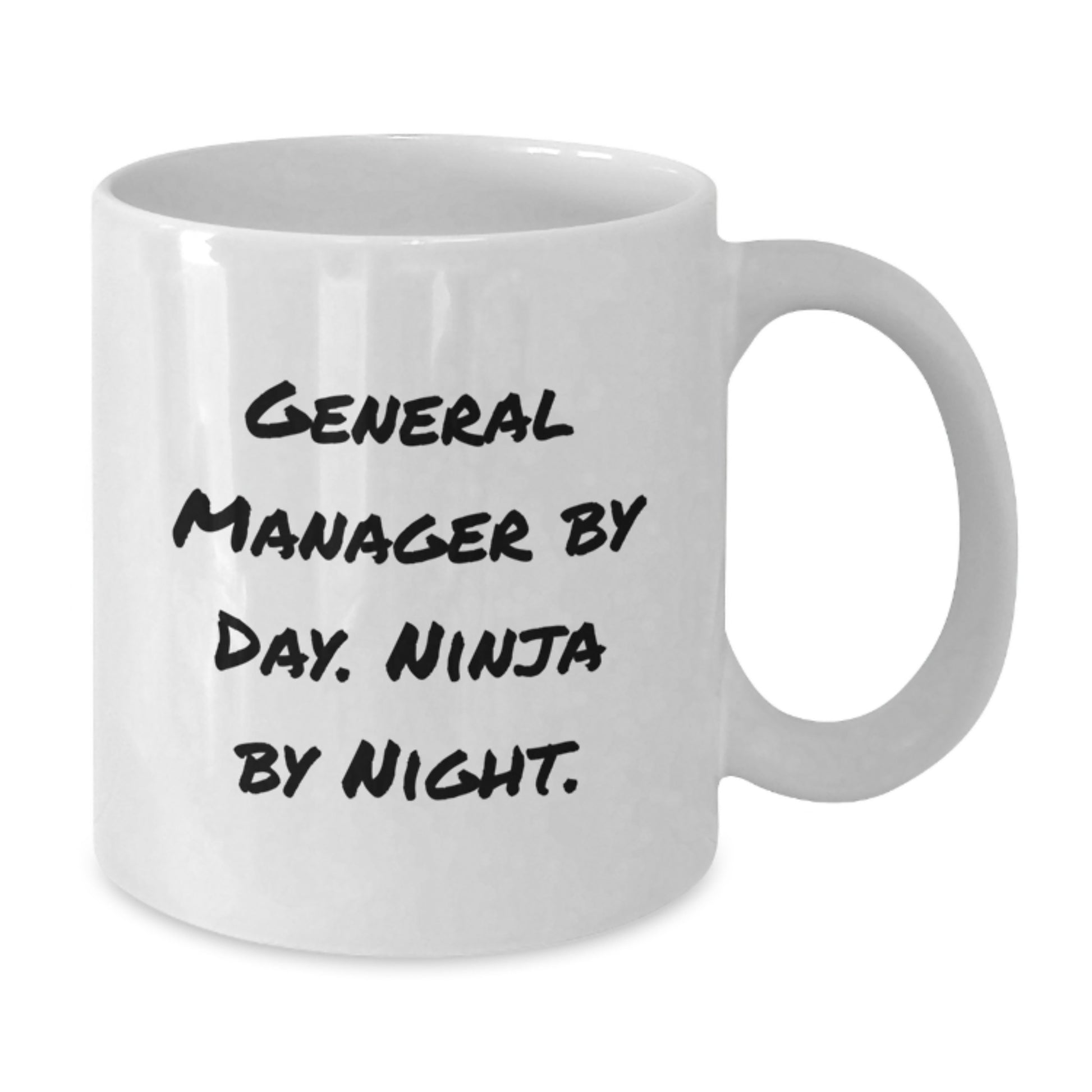 Funny General Manager Gifts from Men for General Manager By Day. Ninja By Night. Birthday Unique - Additional