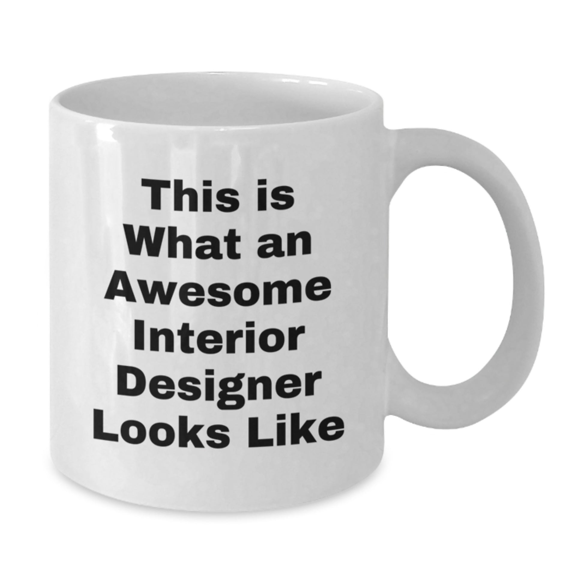 Funny Interior Designer Gifts, Unique White Coffee Mugs for Interior Designer Friends, Christmas Unique Gifts from Friends to Interior Designer - Additional