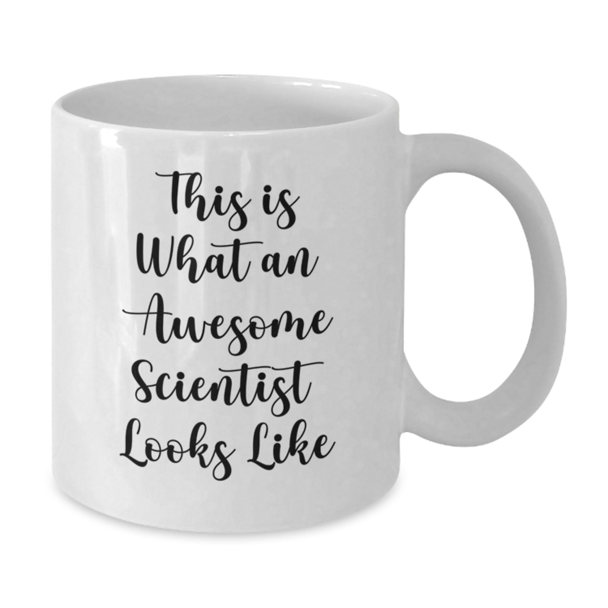 Funny Scientist Gifts for Him - White Coffee Mug with This Is What An Awesome Scientist Looks Like Quote, Gifts from Friends and Family, Birthday Unique Presents - Additional