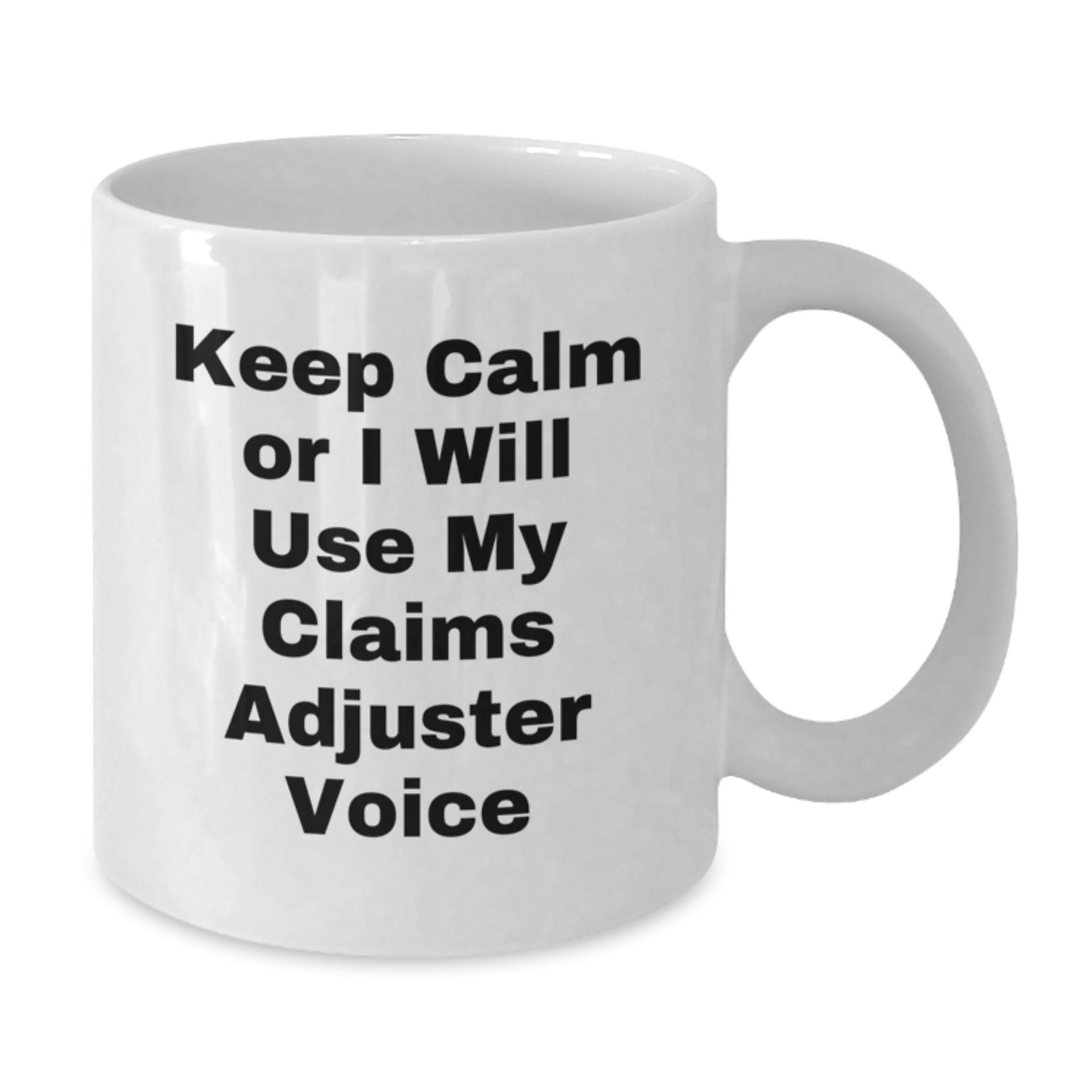 Funny Claims Adjuster White Coffee Mug Gifts from Men for Claims Adjuster Dad on Father's Day Unique - Additional
