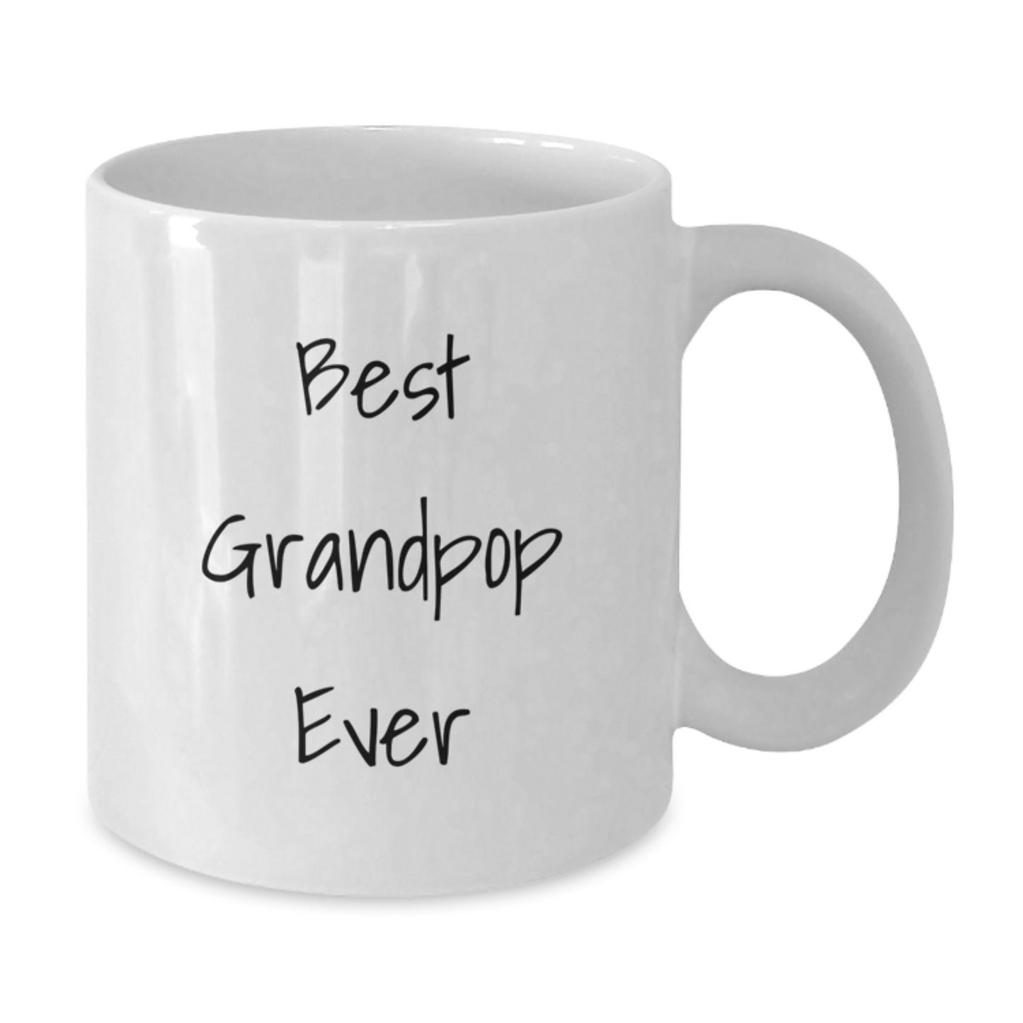 Funny Grandpop Gifts from Family for Grandpop Best Quote White Coffee Mug, Christmas Unique Presents - Additional