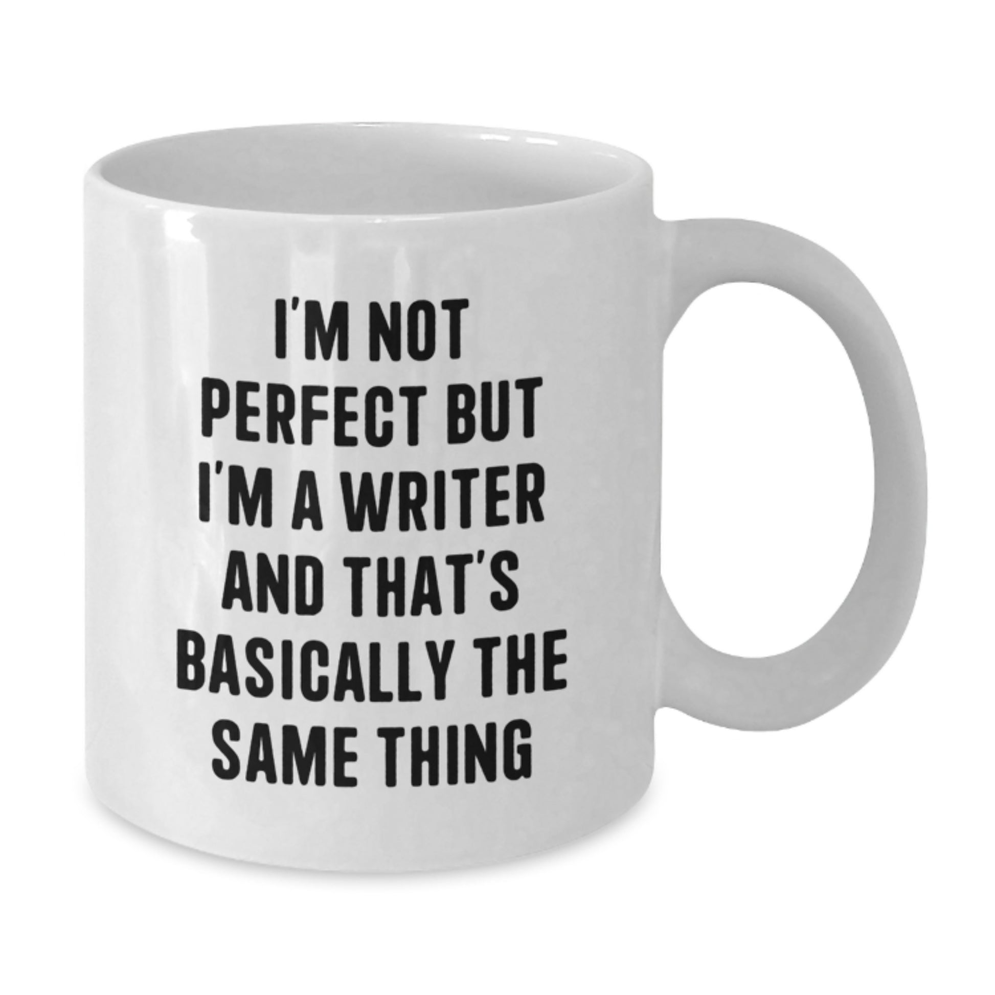 Funny Writer Gifts from Friends White Coffee Mugs for Men Christmas Unique - Additional