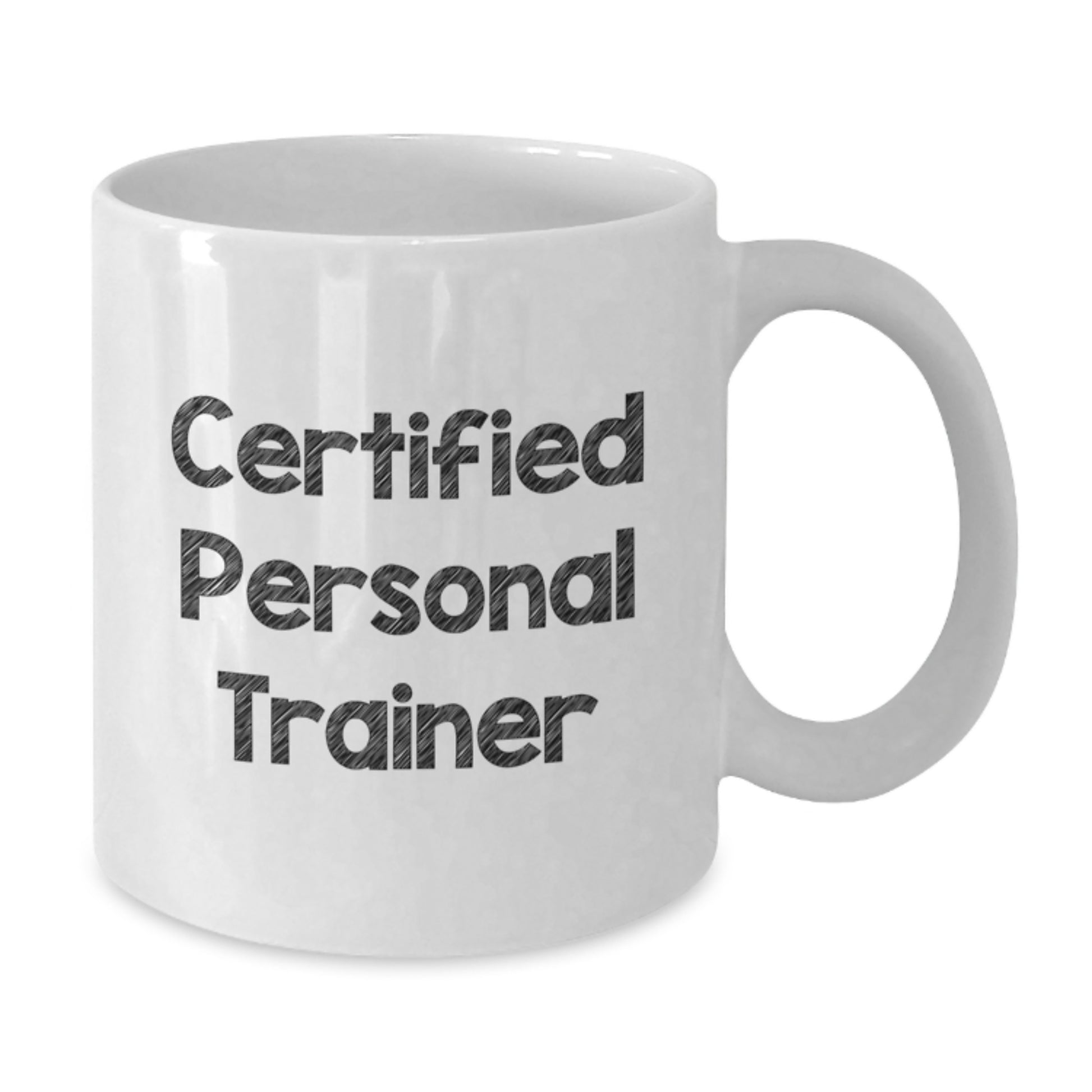 Gifts from a Personal Trainer, Funny Quote, White Coffee Mug, Perfect for Christmas Morning - Additional