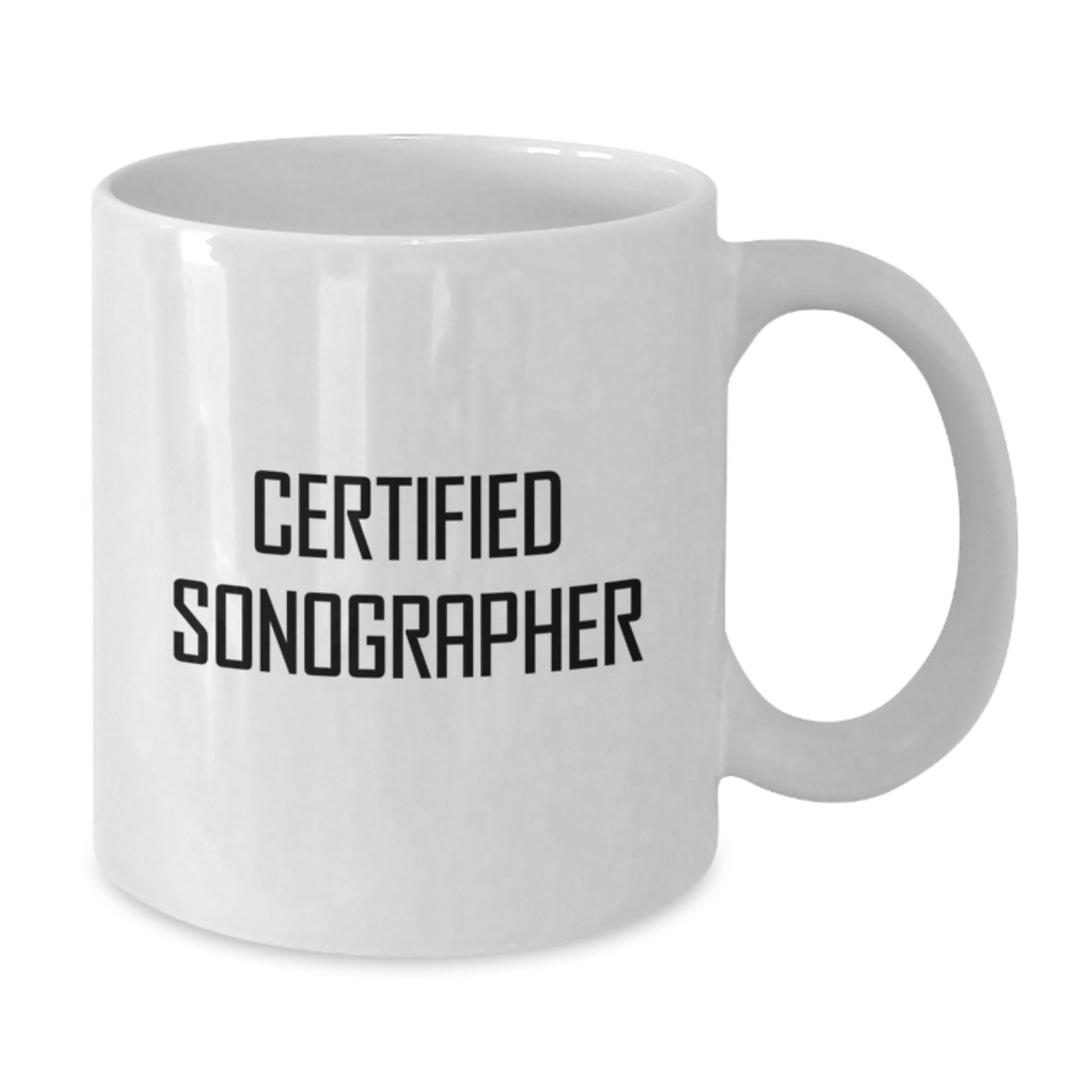 Funny Gifts from Friends for Certified Sonographer Birthday Unique Coffee Mugs - Additional