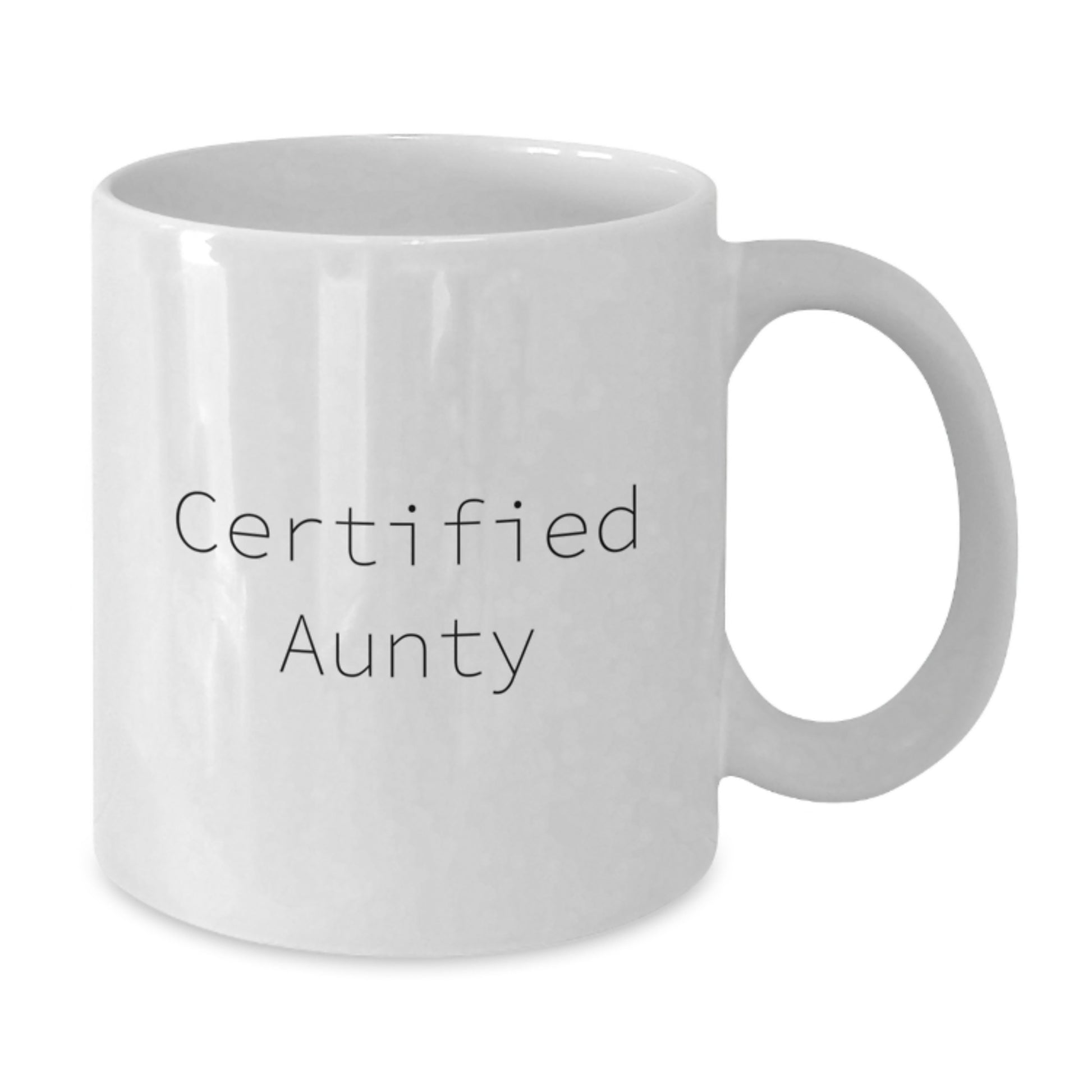Funny Aunty Gifts from Family, White Coffee Mug for Aunty Birthday Unique Gifts, 'Best Aunty Ever' Quote - Additional