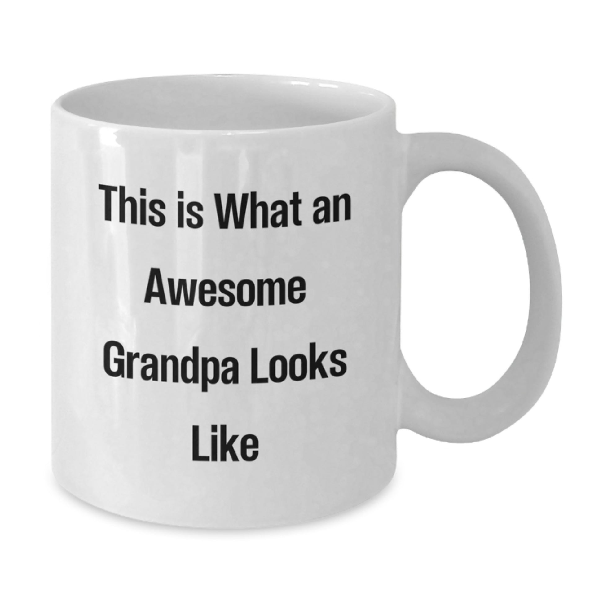 Funny Grandpa Gifts from Men, Inspirational White Coffee Mug for Grandpa on Christmas Unique Presents - Additional