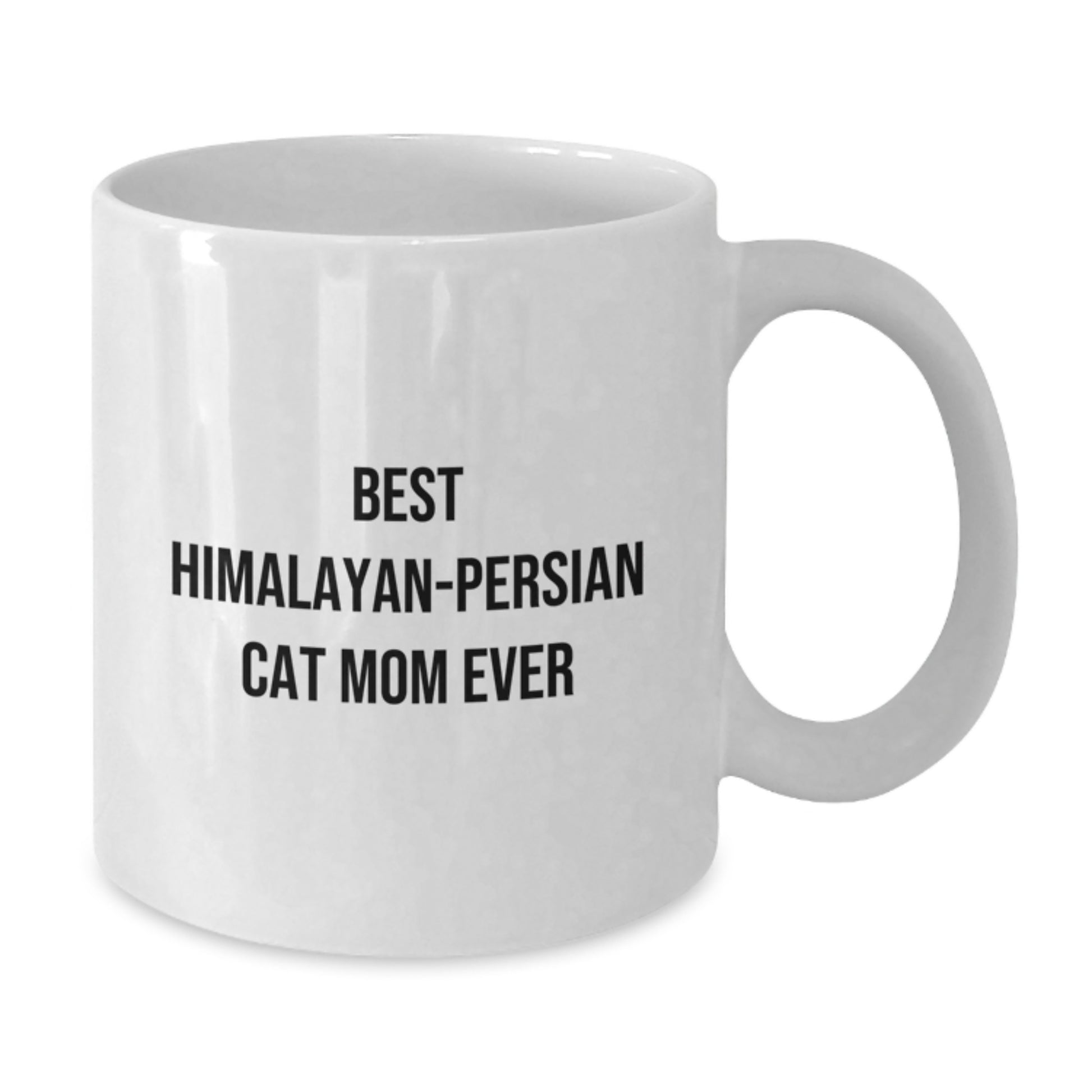 Himalayan-Persian Cat Mom Gifts from Friends for White Coffee Mug Best 'Himalayan-Persian Cat Mom Ever' Quote - Additional