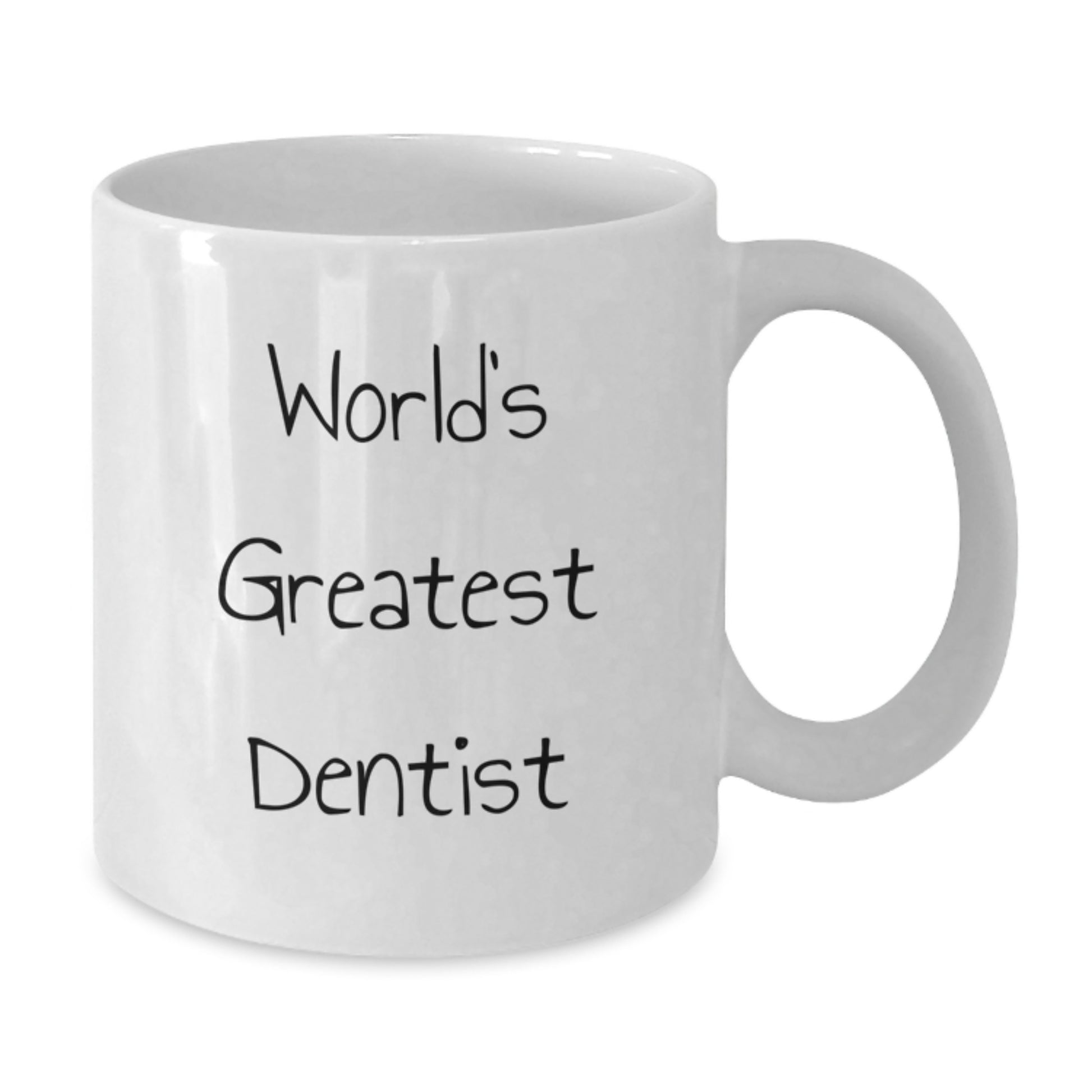 Funny World's Greatest Dentist White Coffee Mug Gifts from Dad to Son for Father's Day Unique Gifts - Additional
