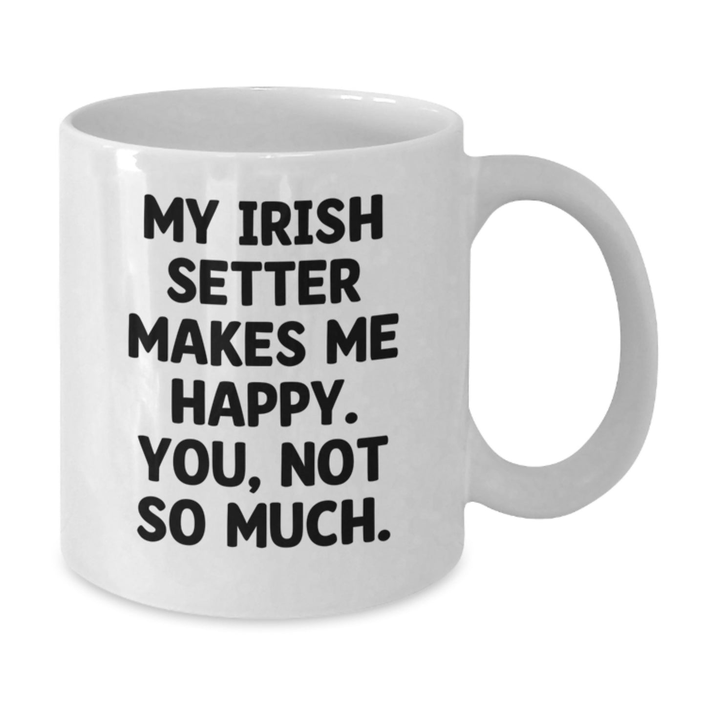 Funny Irish Setter Dog Lover Gifts from Men to Women for Valentine's Unique Mugs - Additional