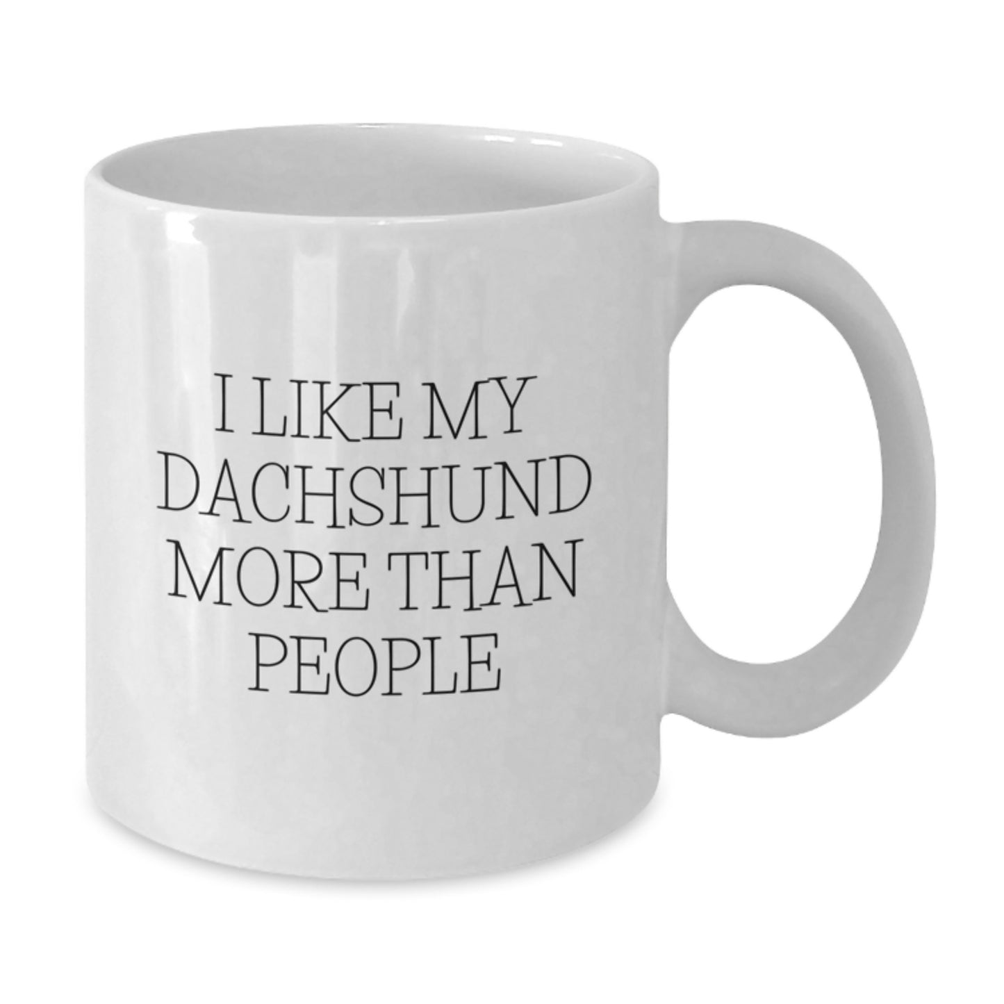 Funny Dachshund Dog Gifts for Men from Friends, Birthday Unique Gifts for Dachshund Dog Lovers, White Coffee Mug - Additional