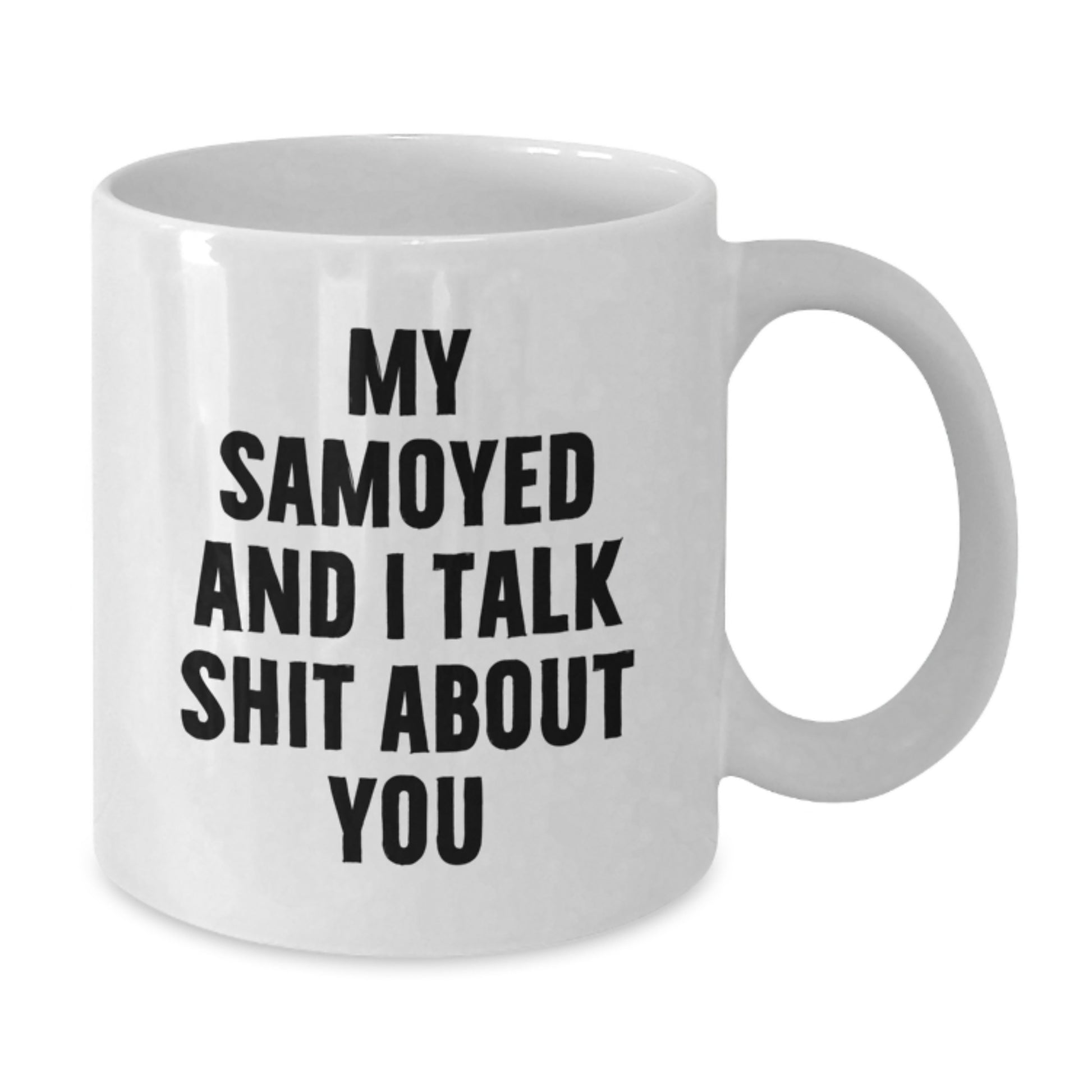 Funny Samoyed Dog Mom White Coffee Mug, Unique Gifts for Samoyed Dog Lovers, Gifts from Family to Mom on Mother's Day - Additional