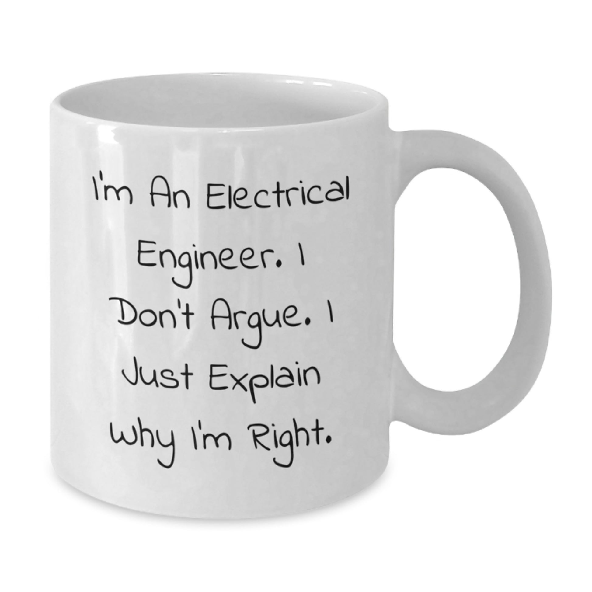Funny Electrical Engineer Gifts from Men to Women - Electrical Engineer White Coffee Mug for Mother's Day Unique - Additional