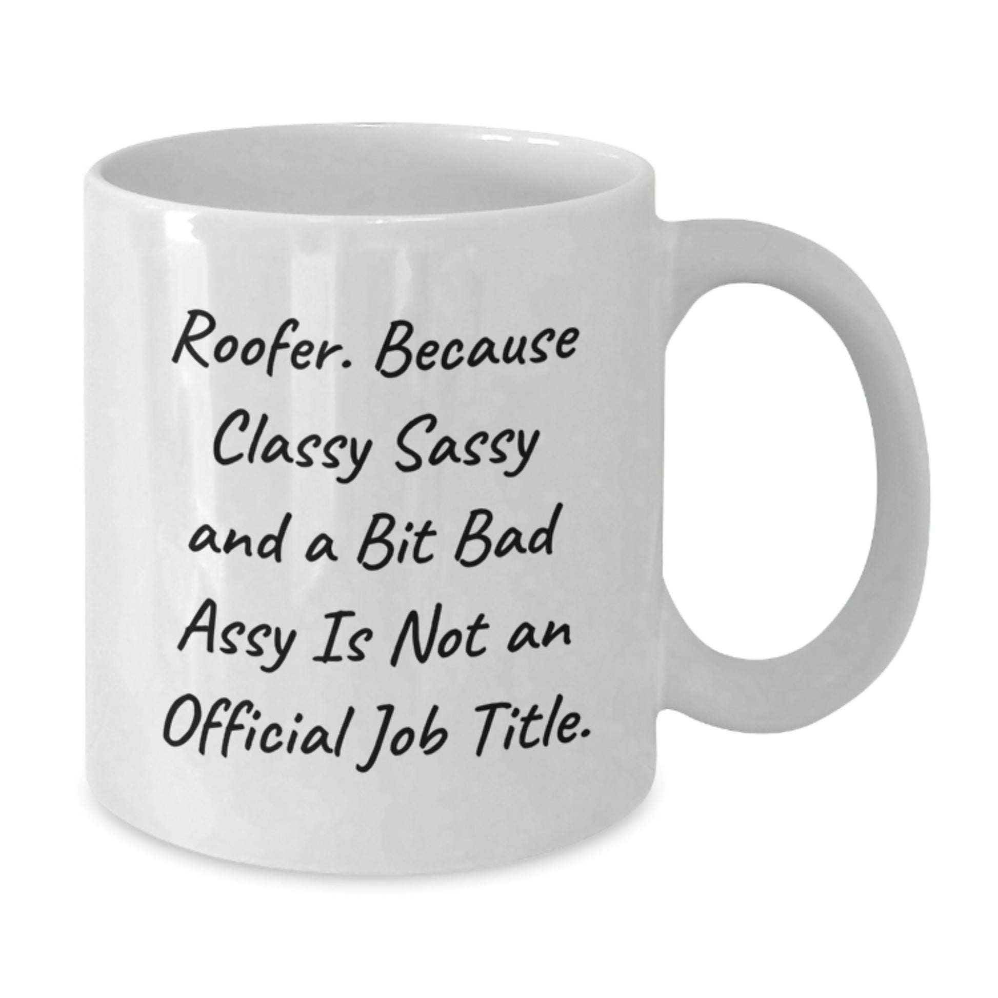 Funny Roofer Gifts from Men, White Coffee Mugs for Dad on Mother's Day Unique - Additional