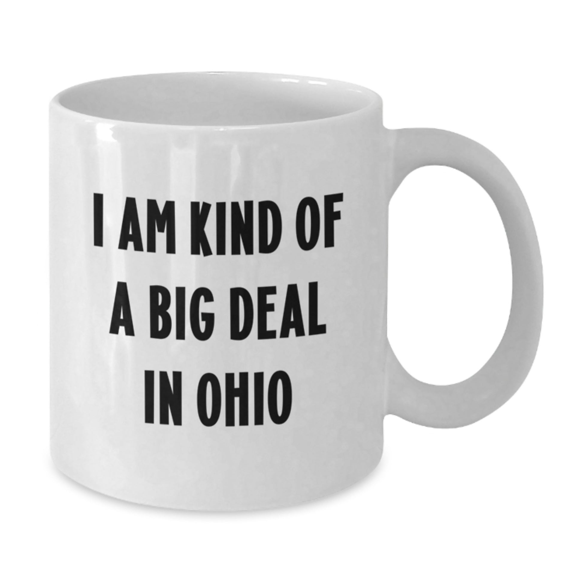 Funny Quote White Coffee Mug Gifts for Ohio Lovers from Men Women Friends Family - Additional