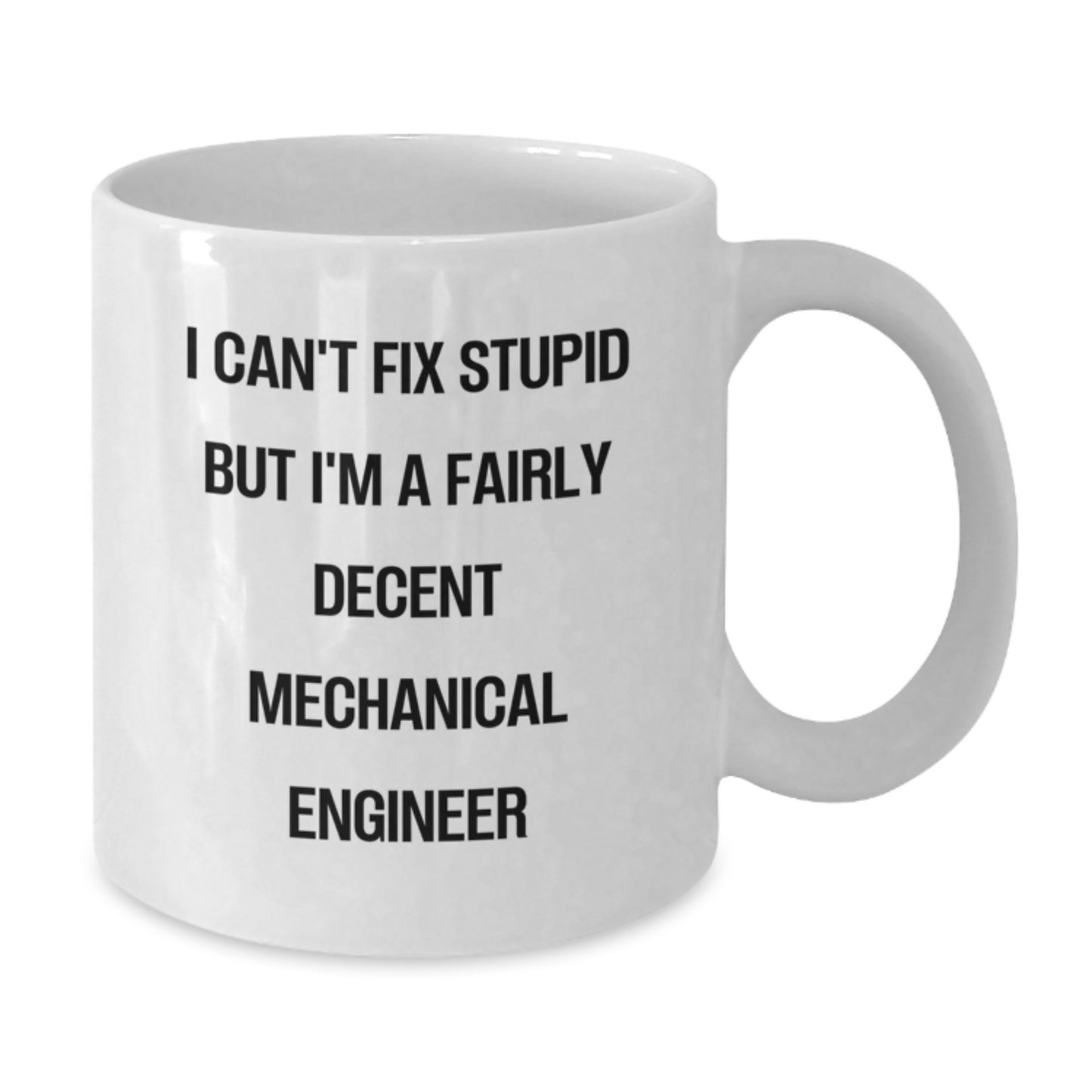 Funny Mechanical Engineer White Coffee Mug Gifts from Friends to Valentine's - Additional