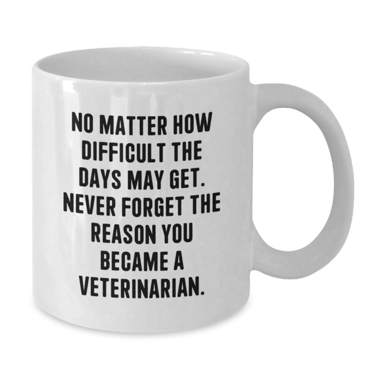 Graduation Gifts for Veterinarian Friends, White Coffee Mug with Inspirational Quote, Gifts from Family and Friends, Gifts for Veterinarian Men and Women, Unique Veterinary Graduation Gift - Additional