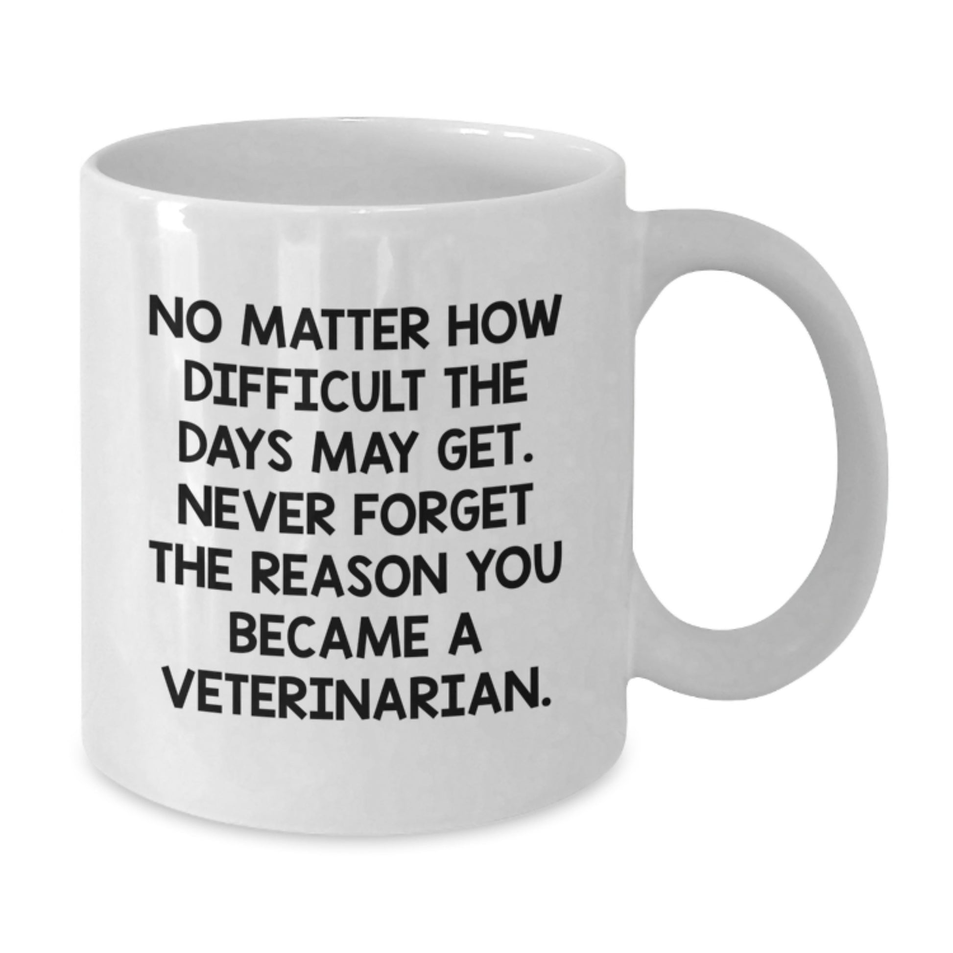 Veterinarian Motivational White Coffee Mug Gifts from Friends, Family, Coworkers for Graduation Unique - Additional