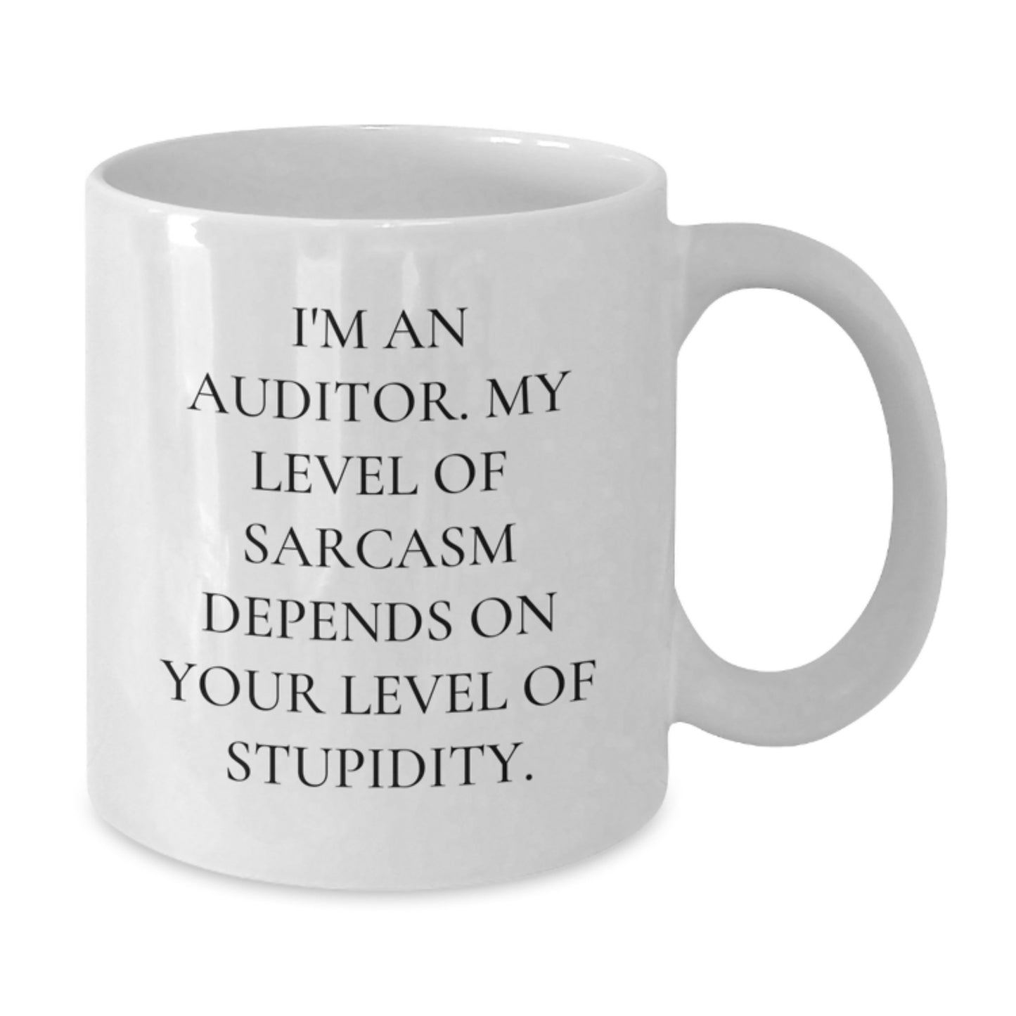 Funny Auditor Gifts for Men, White Coffee Mug, 'I'm An Auditor', Perfect for Graduation, Unique Gifts from Friends, Coworkers, Family - Additional