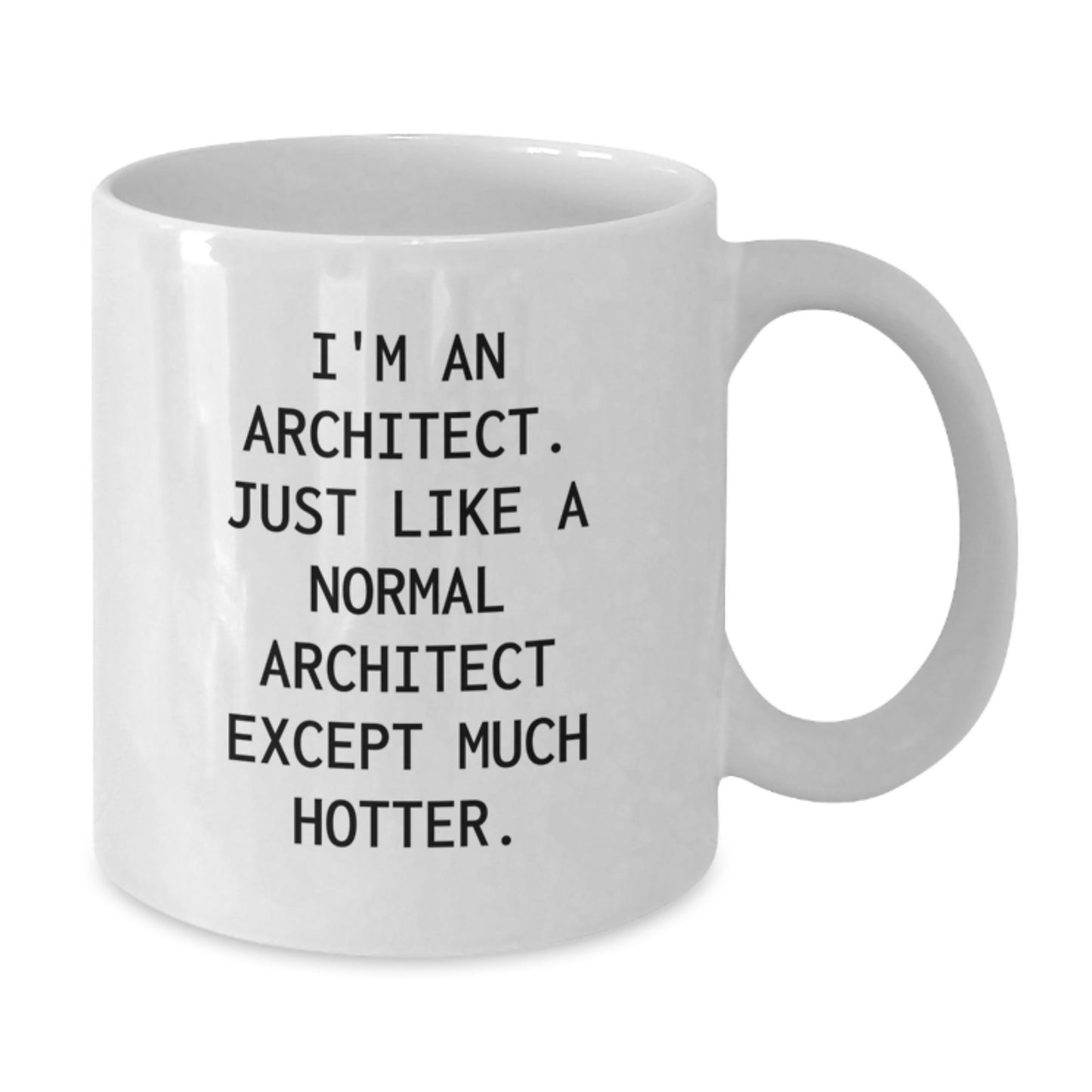 Funny Architect White Coffee Mugs for Men - I'm An Architect Gifts from Dad for Father's Day - Additional