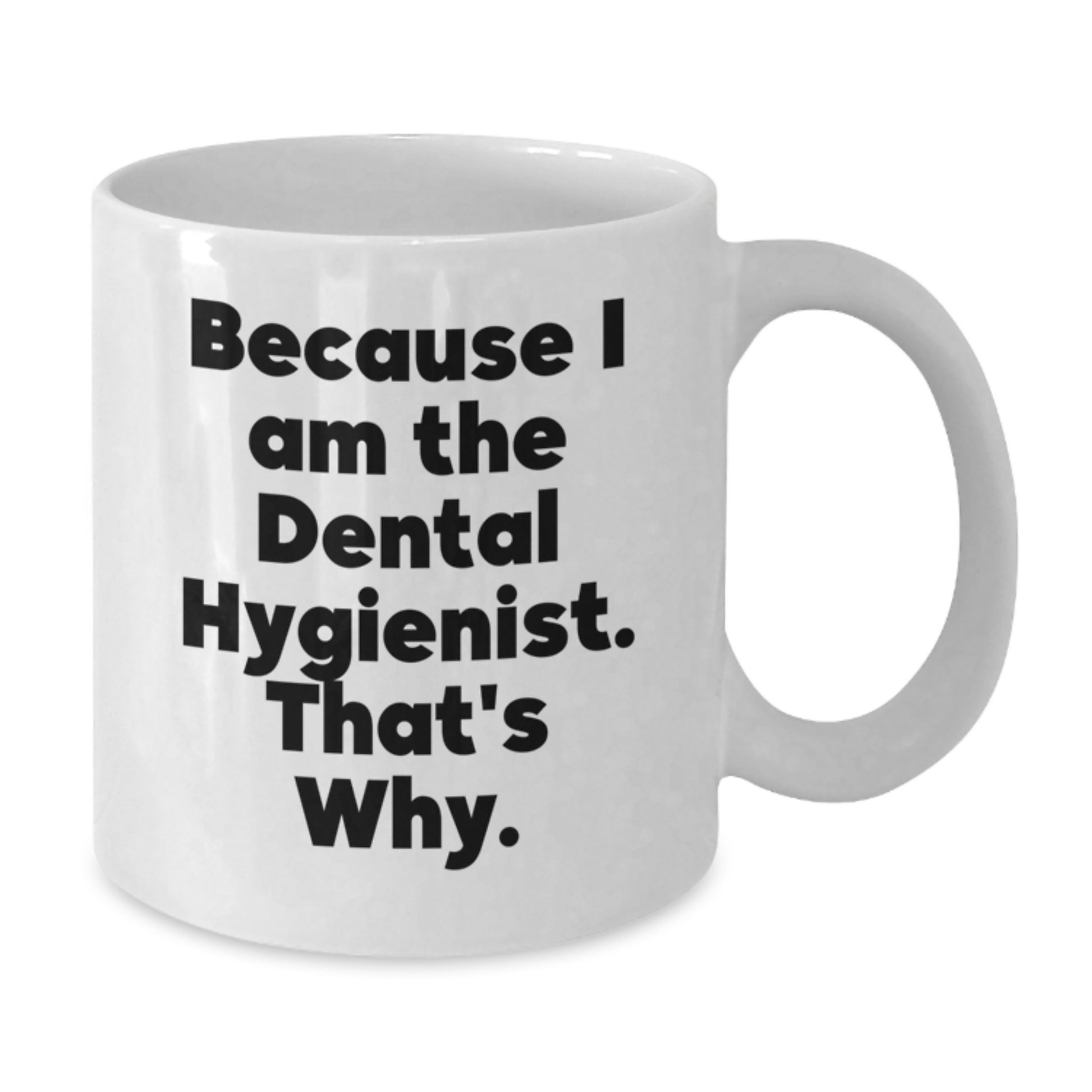 Funny Dental Hygienist Gifts from Friends, White Coffee Mug for Dental Hygienist, Christmas Unique Presents for Dental Hygienist - Additional