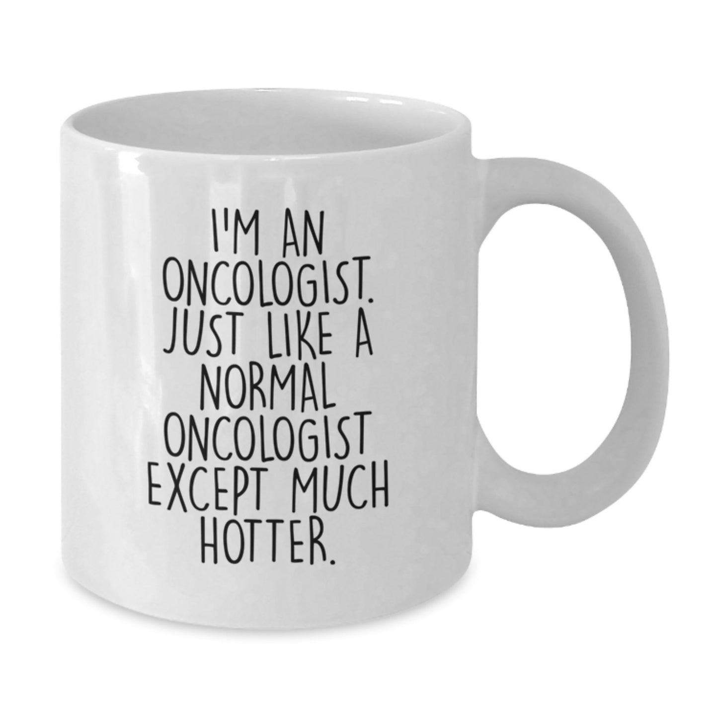 Funny Oncologist Gifts from Friends, White Coffee Mug, Perfect for Oncologist Men on Father's Day Unique Gifts - Additional