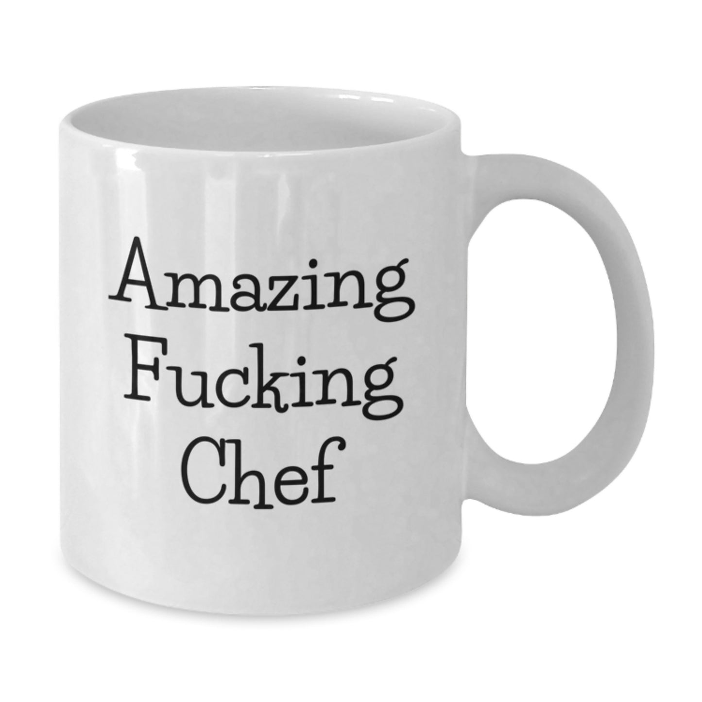 Chef Funny Quote White Coffee Mug Gifts from Men for Chef Friends - Additional