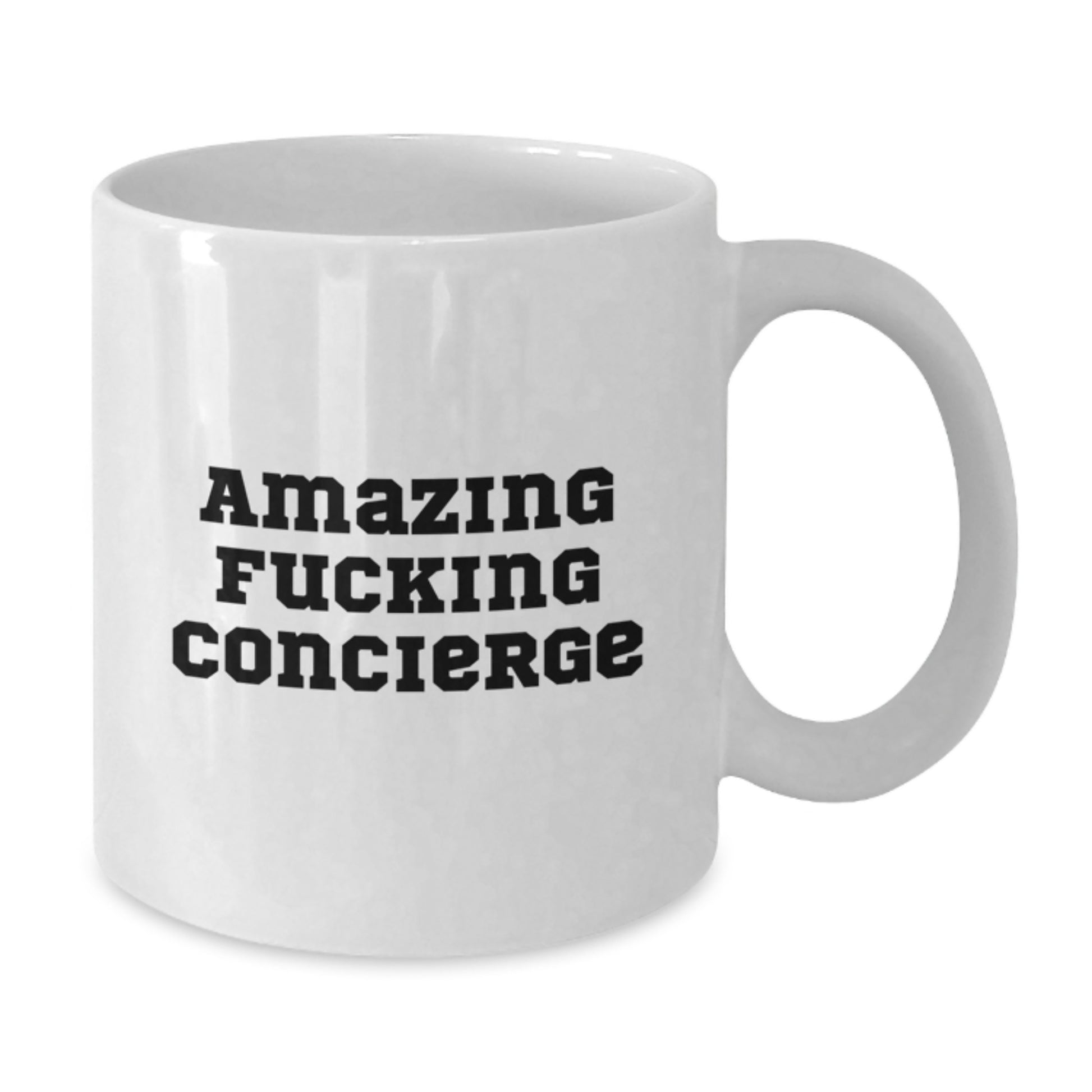 Funny Concierge Gifts from Friends White Coffee Mugs for Concierge Men Christmas Unique Gifts - Additional