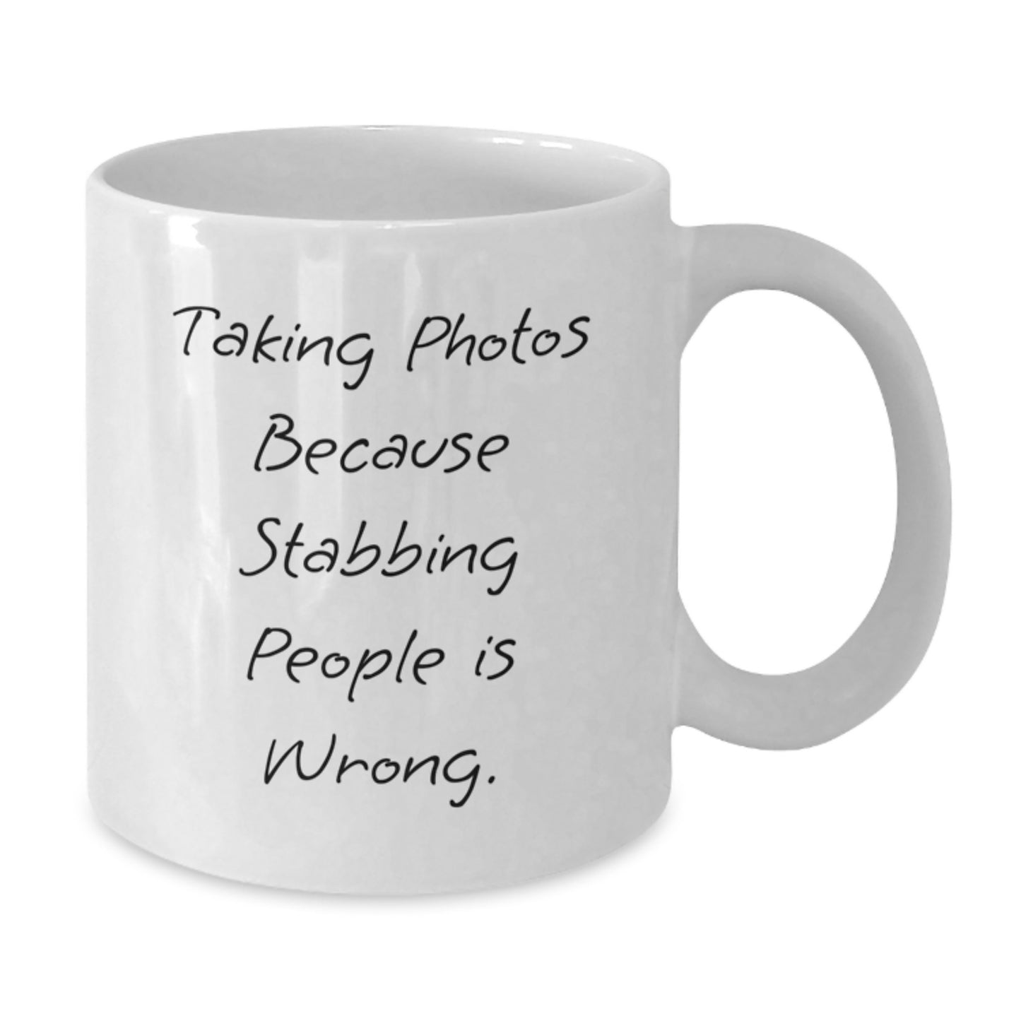 Funny Taking Photos White Coffee Mug Gifts from Friends for Christmas - Additional