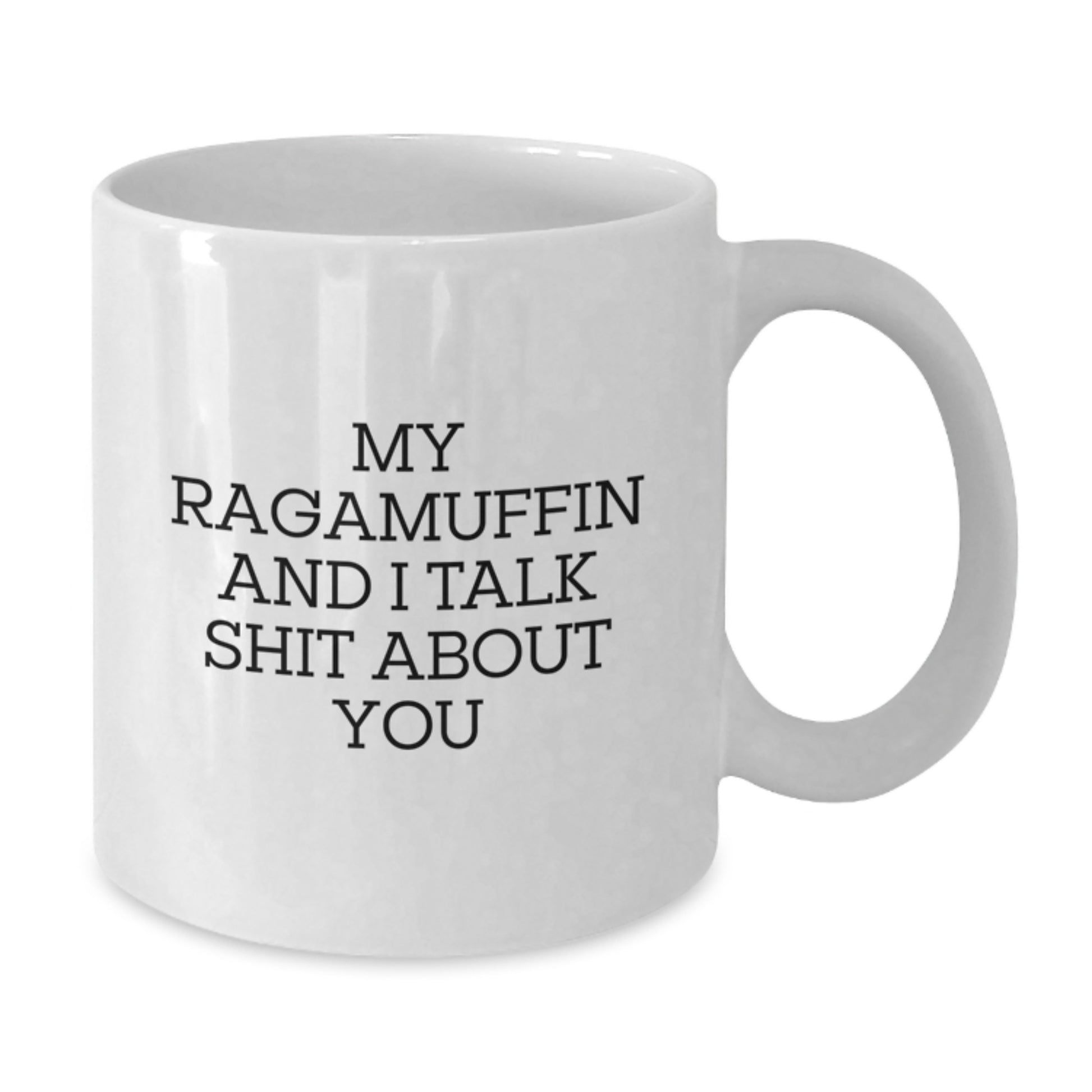 Funny White Coffee Mugs For Ragamuffin Cat Lovers Gifts from Family Members - Additional