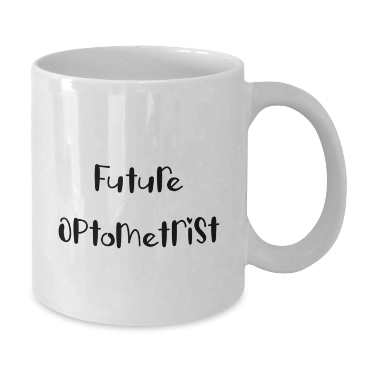 Funny Quote 'May The Focus Be With You', Gifts from Friends to Optometrist, Unique White Coffee Mug for Christmas - Additional