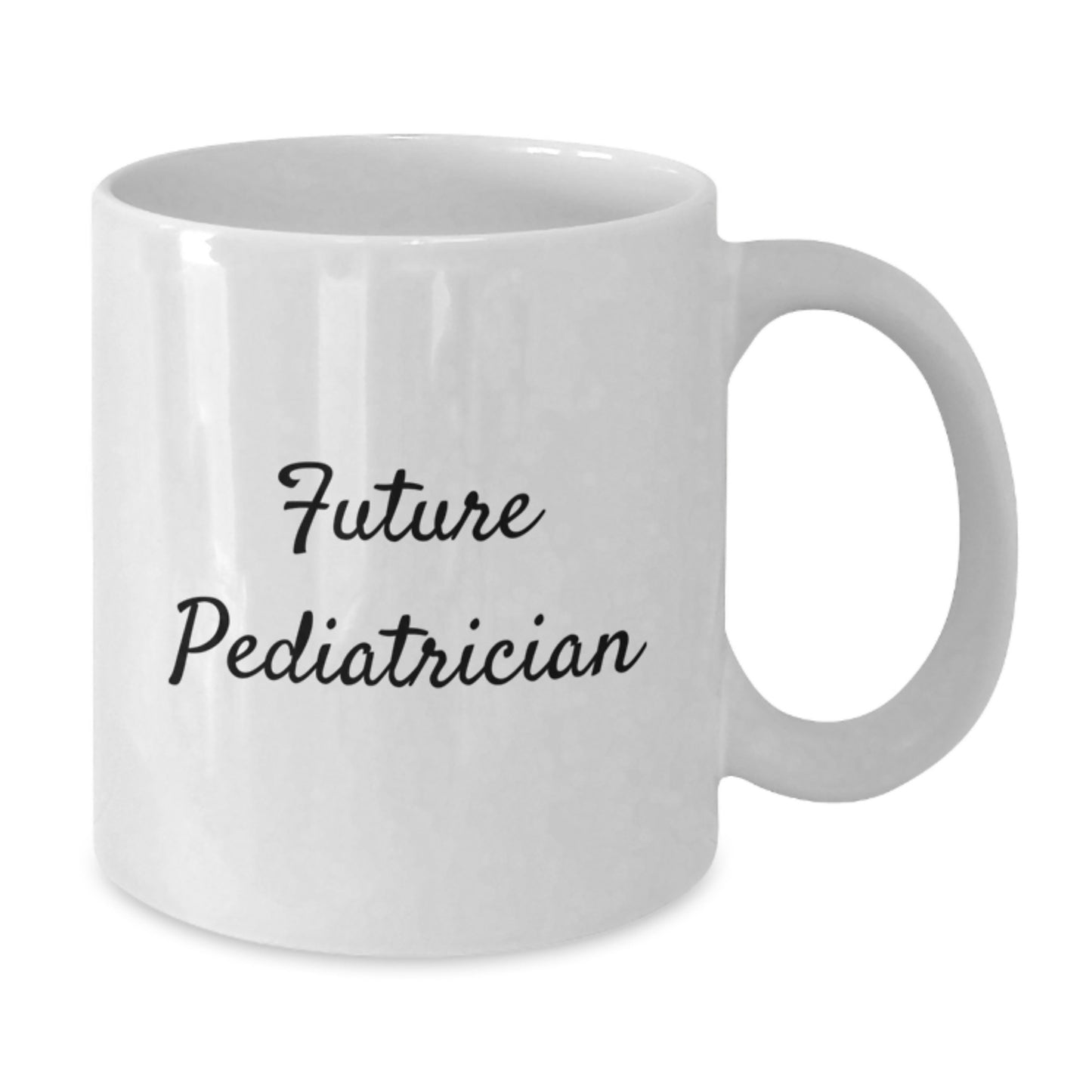 Funny Future Pediatrician Gifts from Men to Family, White Coffee Mug, Inspirational Quote, Perfect for Christmas Unique Presents - Additional