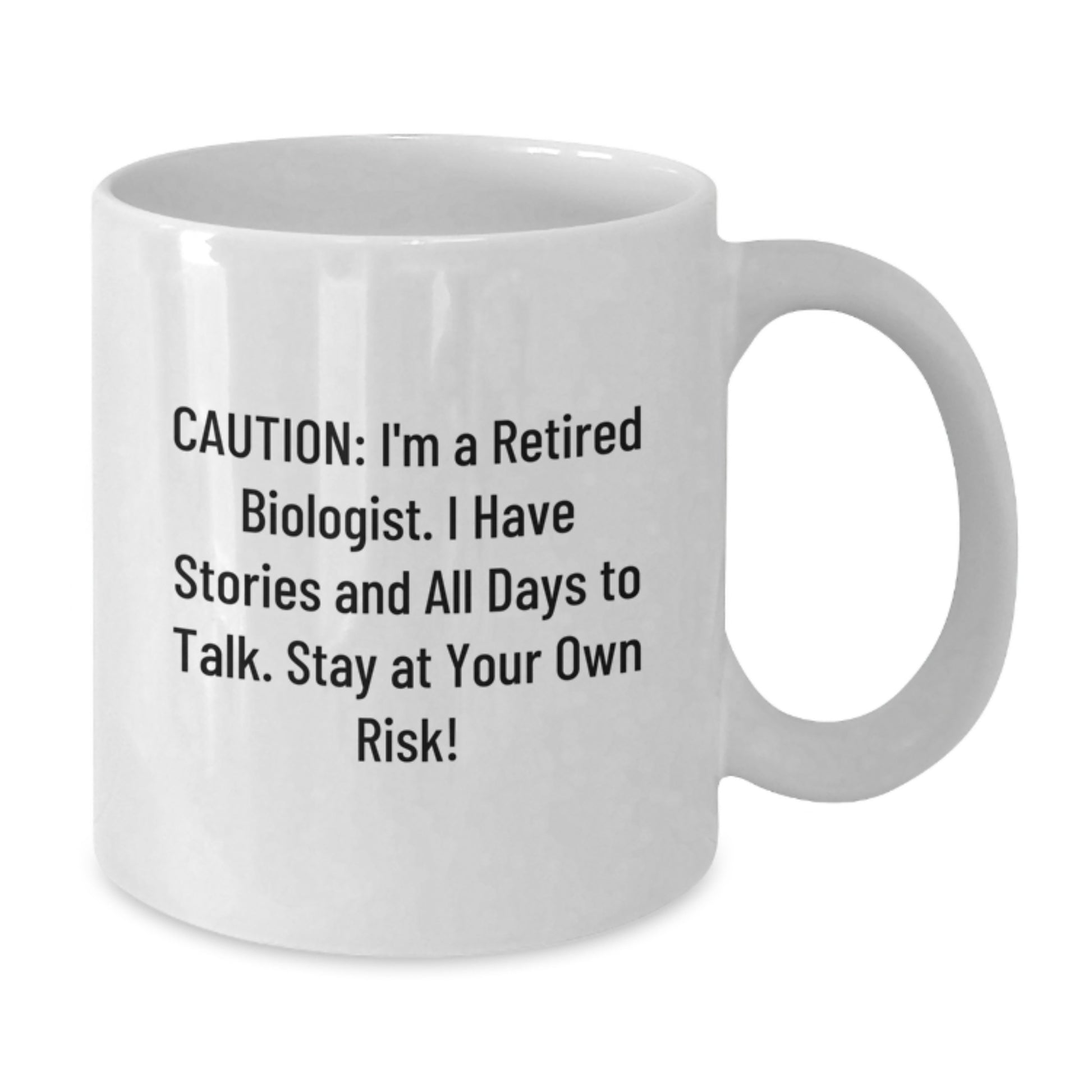 Funny Biologist White Coffee Mug Gifts from Friends for Birthday Unique Finds - Additional