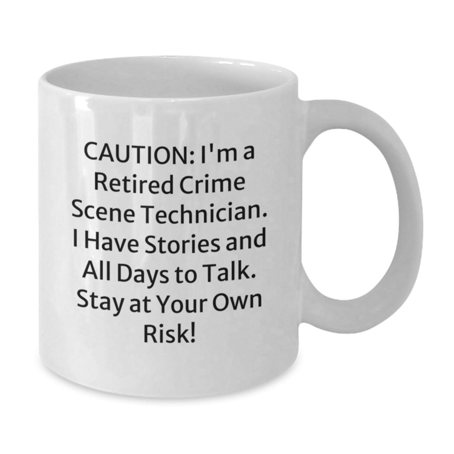 Crime Scene Technician Humor Funny Graduation Gift for Men Women Friends Coworkers Family from Retired Crime Scene Tech - Additional