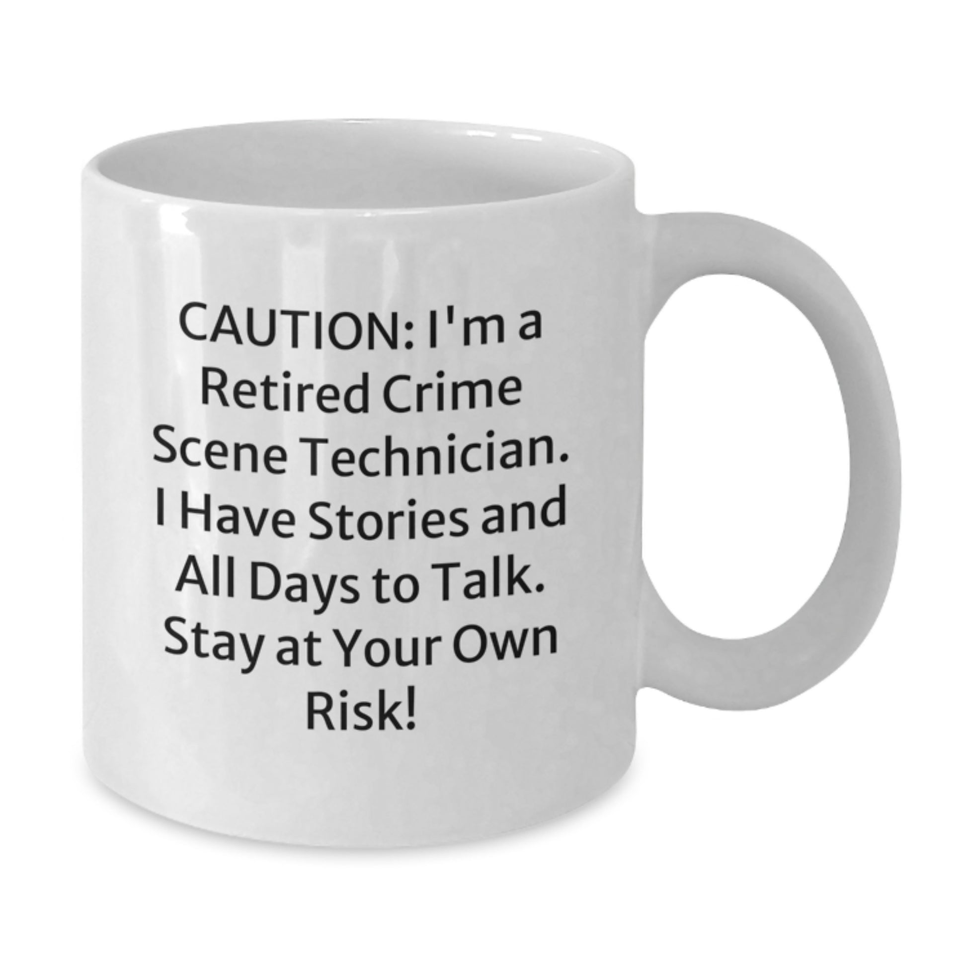 Crime Scene Technician Humor Funny Graduation Gift for Men Women Friends Coworkers Family from Retired Crime Scene Tech - Additional