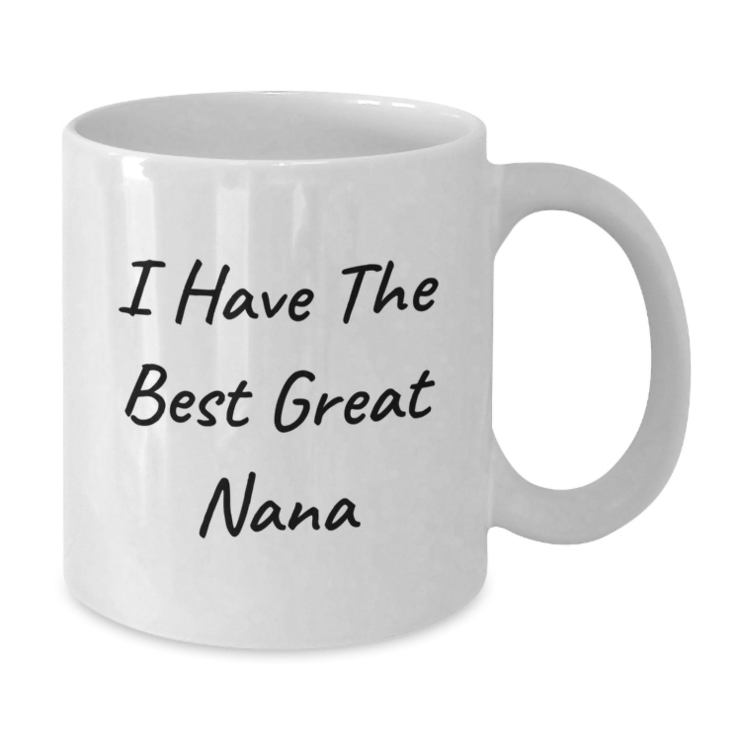 Funny Nana Quote White Coffee Mug Gifts for Nana from Family on Father's Day Unique Presents - Additional