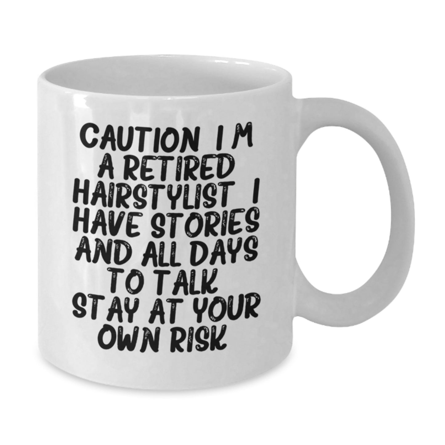 Funny Hairstylist Gifts for Friends Unique White Coffee Mug from Coworkers - Additional